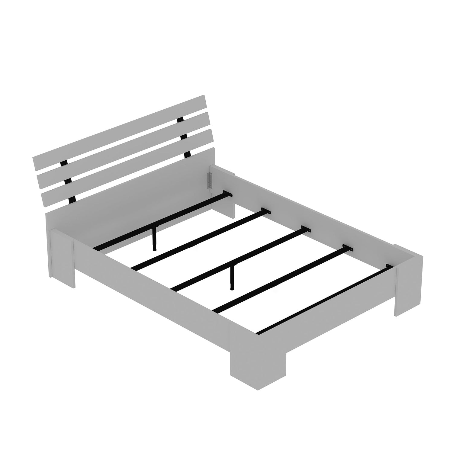 bed frame, bedstead, bed base, platform bed