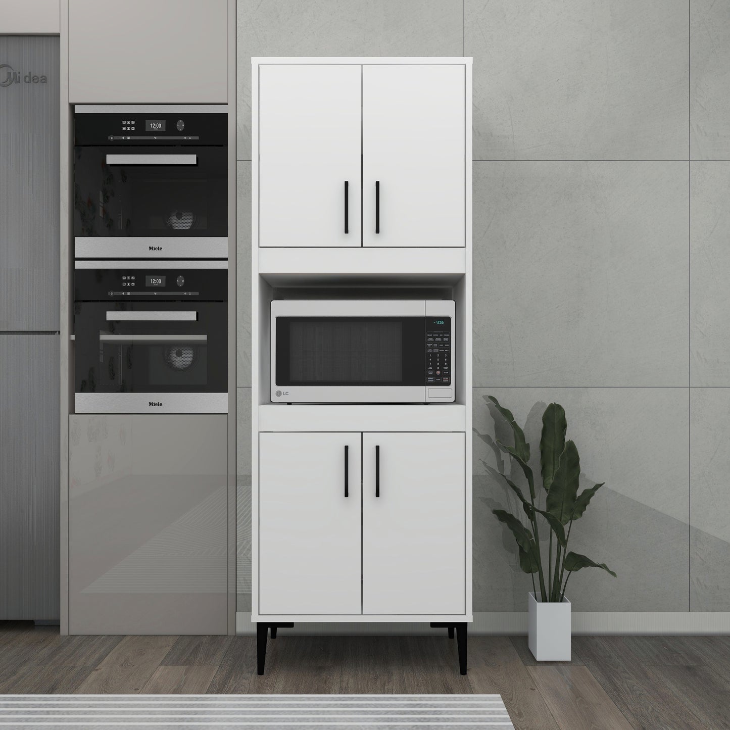 Armoire de cuisine Aera avec étagères