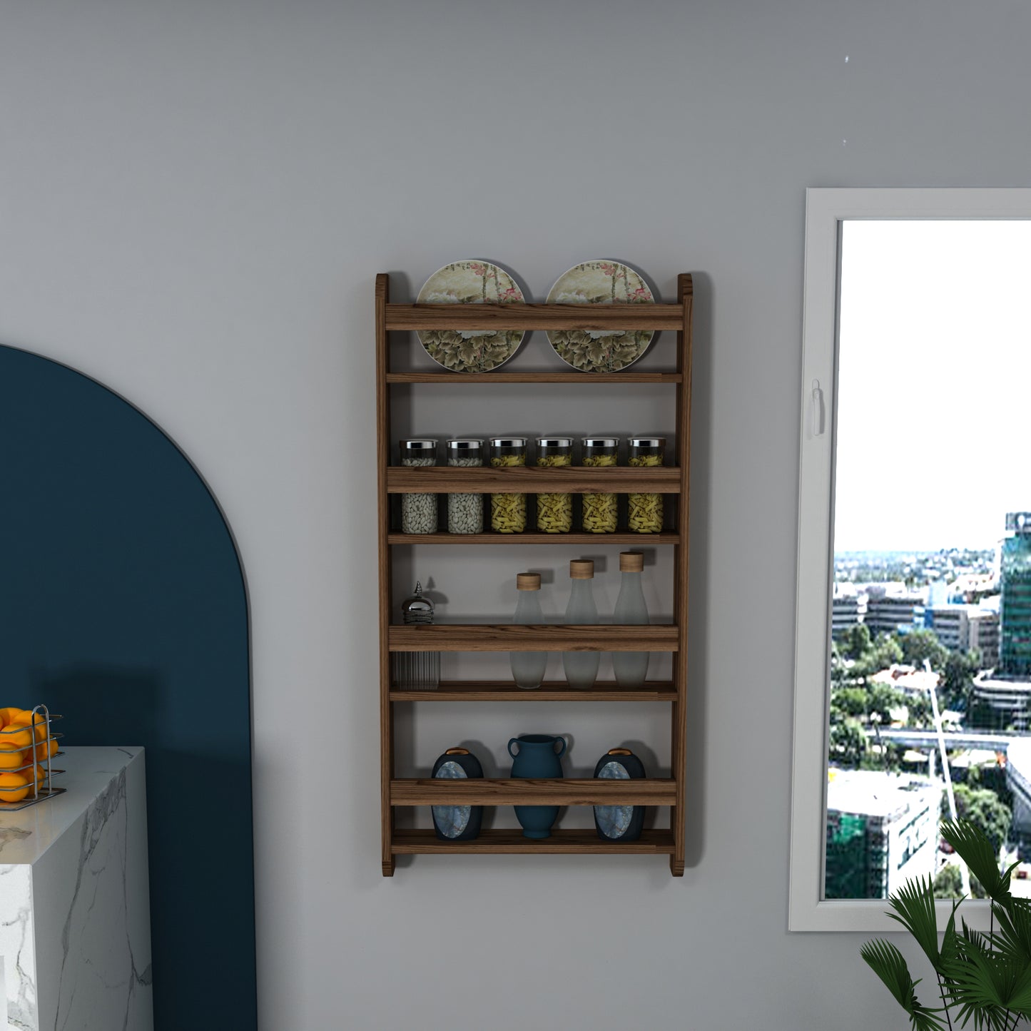 Kitchen Spice Rack Alecto
