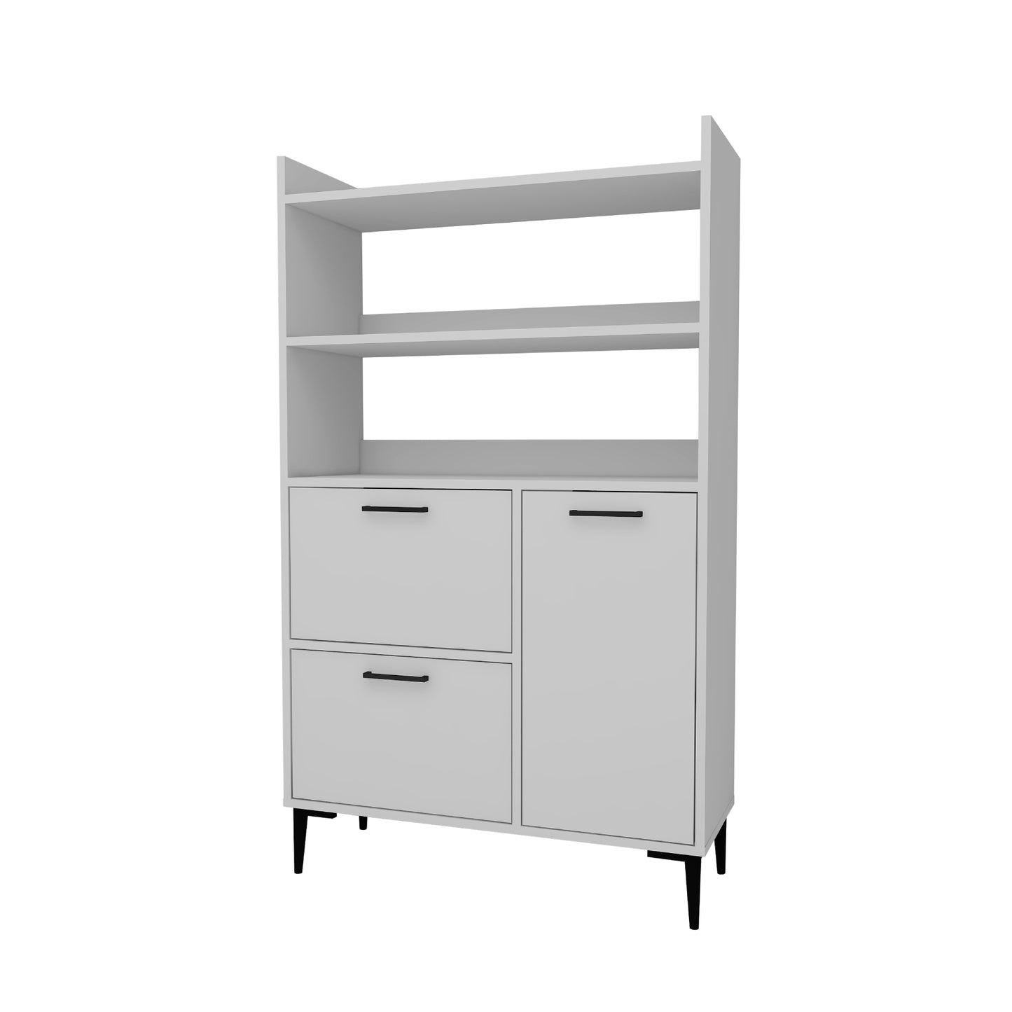 Caleb Kitchen Cabinet with Shelves