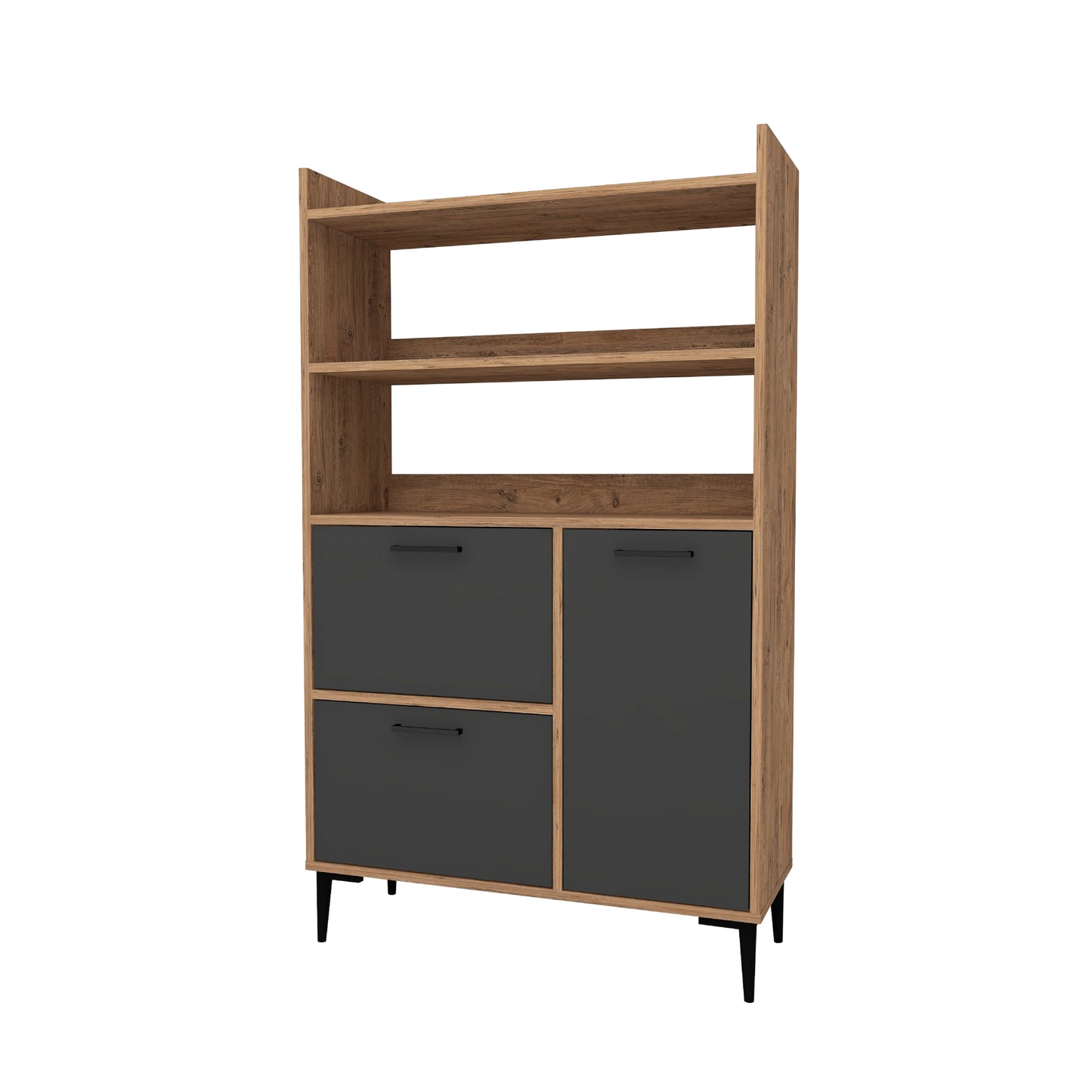 Caleb Kitchen Cabinet with Shelves