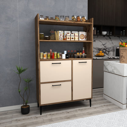 Caleb Kitchen Cabinet with Shelves