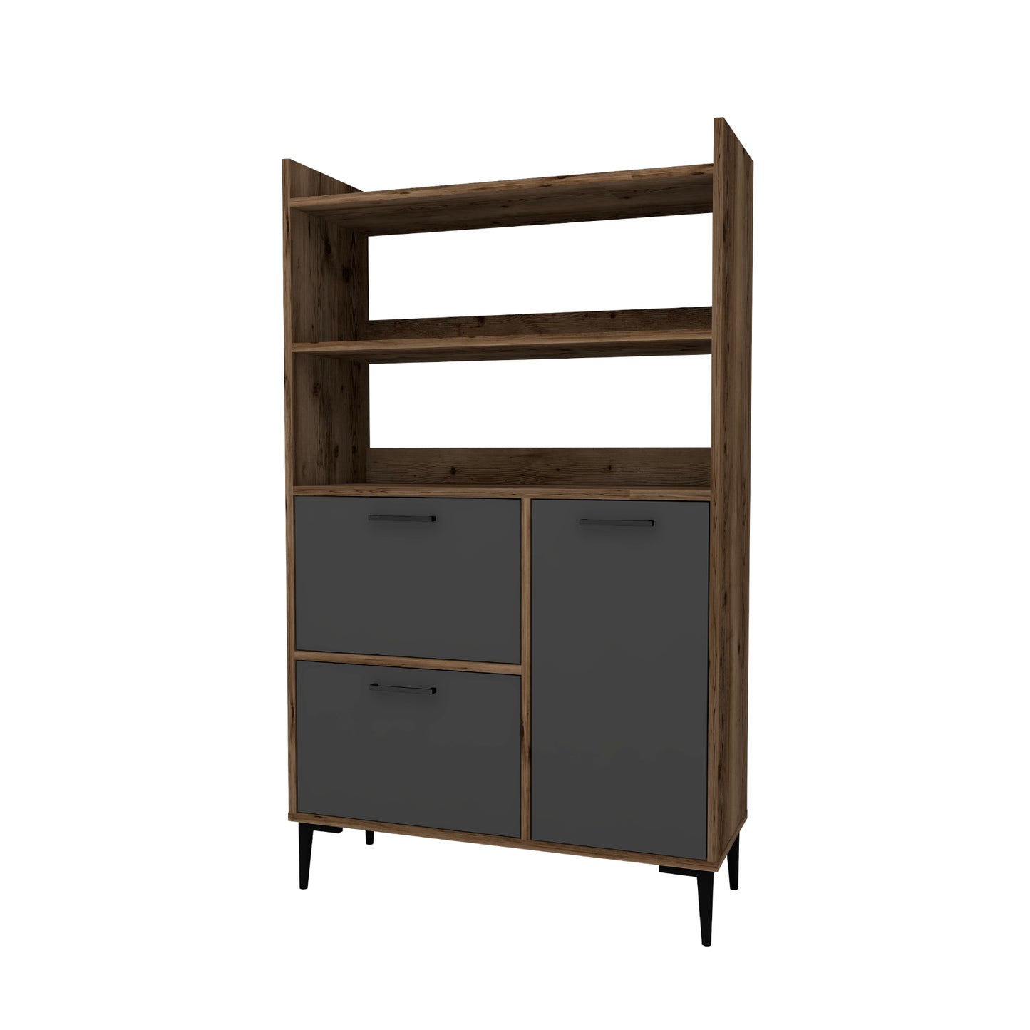 Caleb Kitchen Cabinet with Shelves