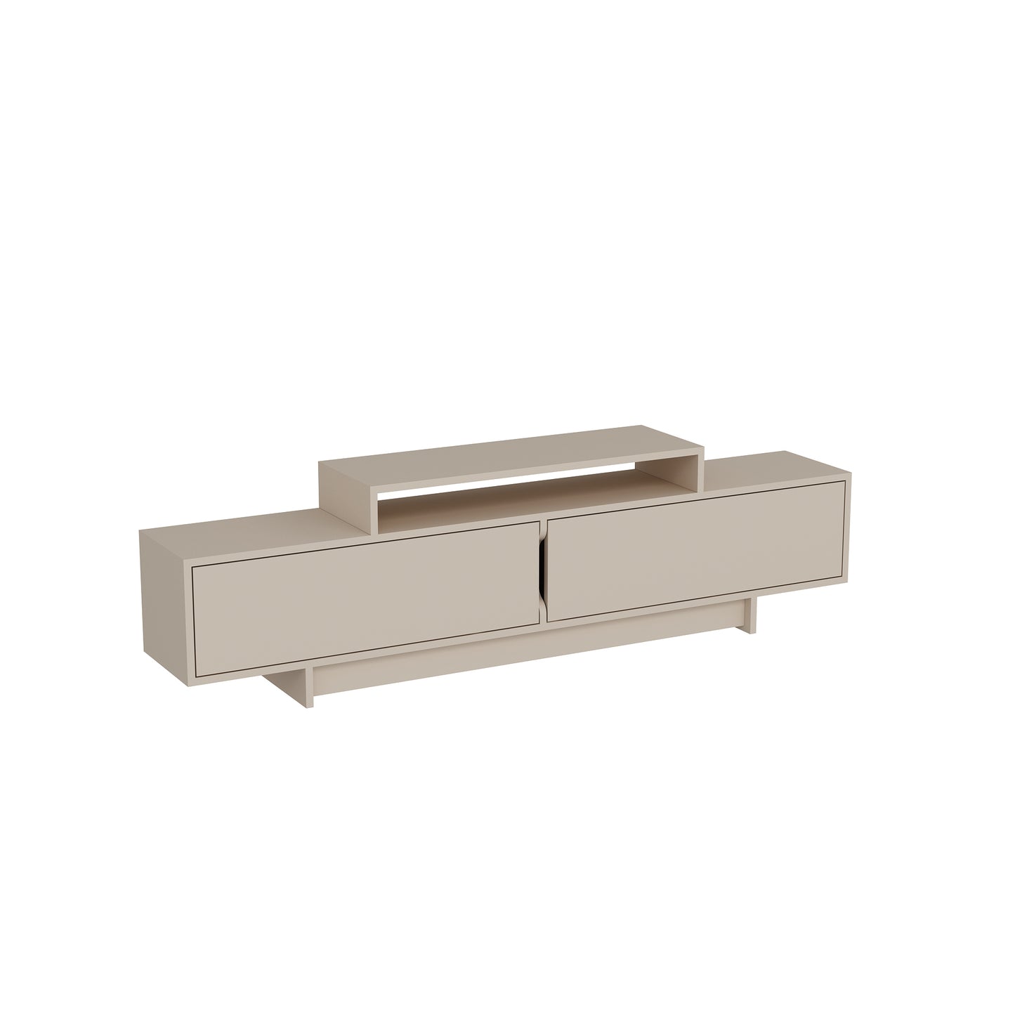 Gaia TV Stand and Entertainment Center with Storage Cabinets for TVs up to 78"