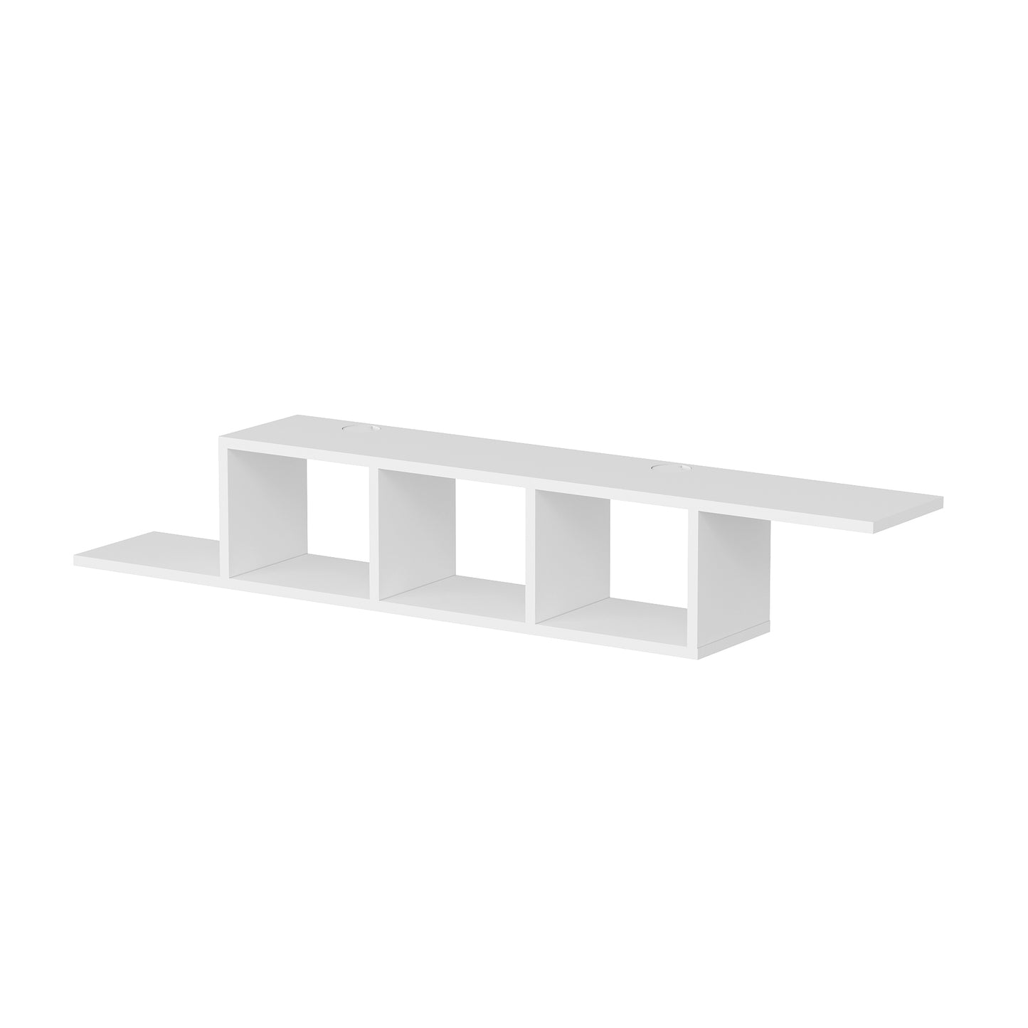 Harris Floating TV Stand with Shelves