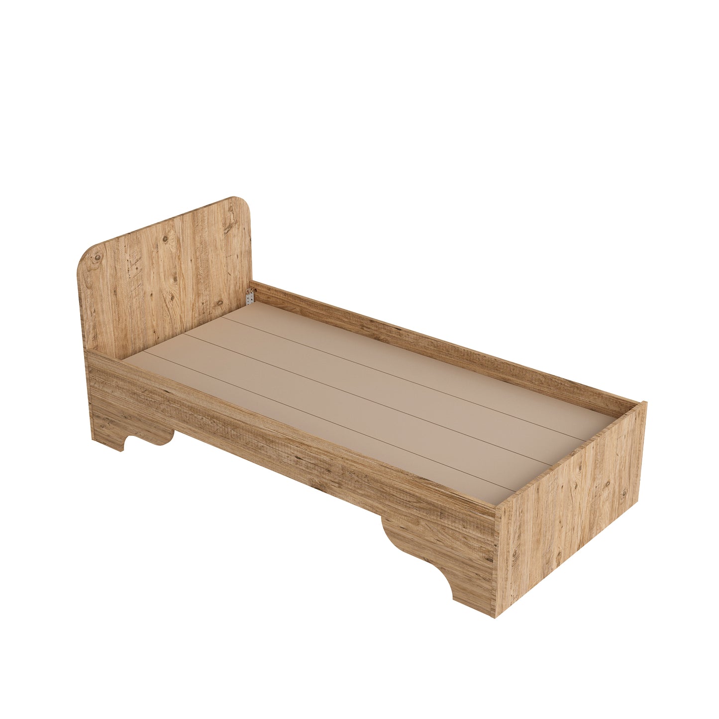 Lelia Bedstead Bed Frame with Headboard