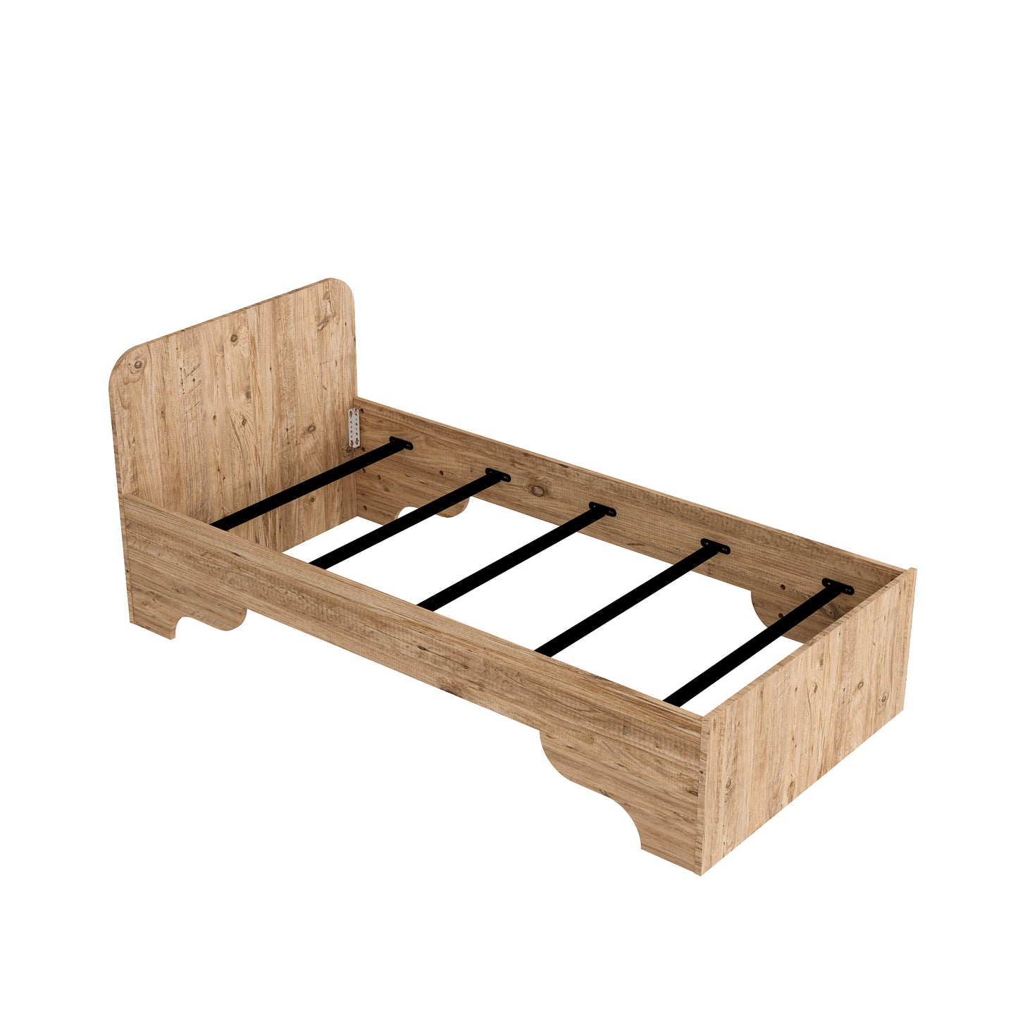 Lelia Bedstead Bed Frame with Headboard