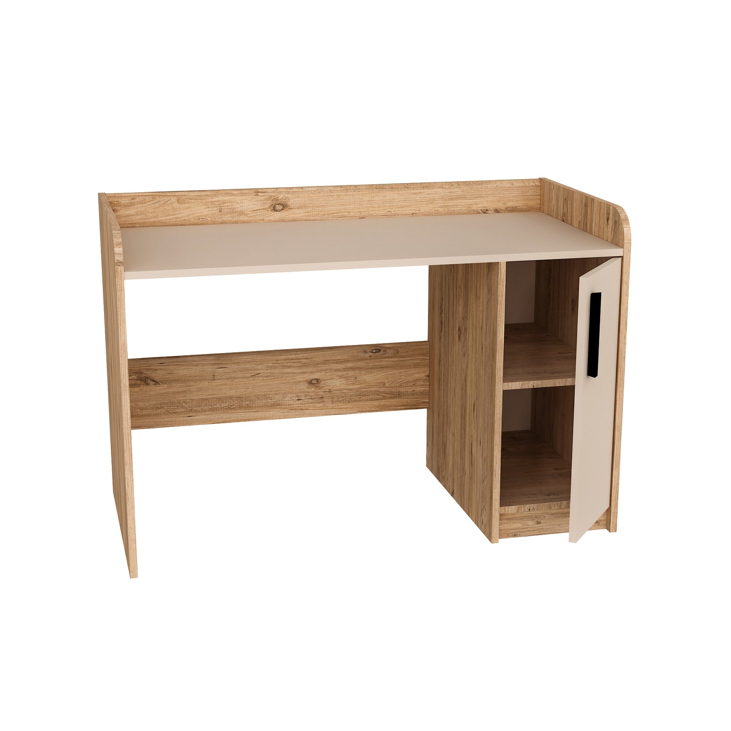 Lelia Computer Desk with Cabinet