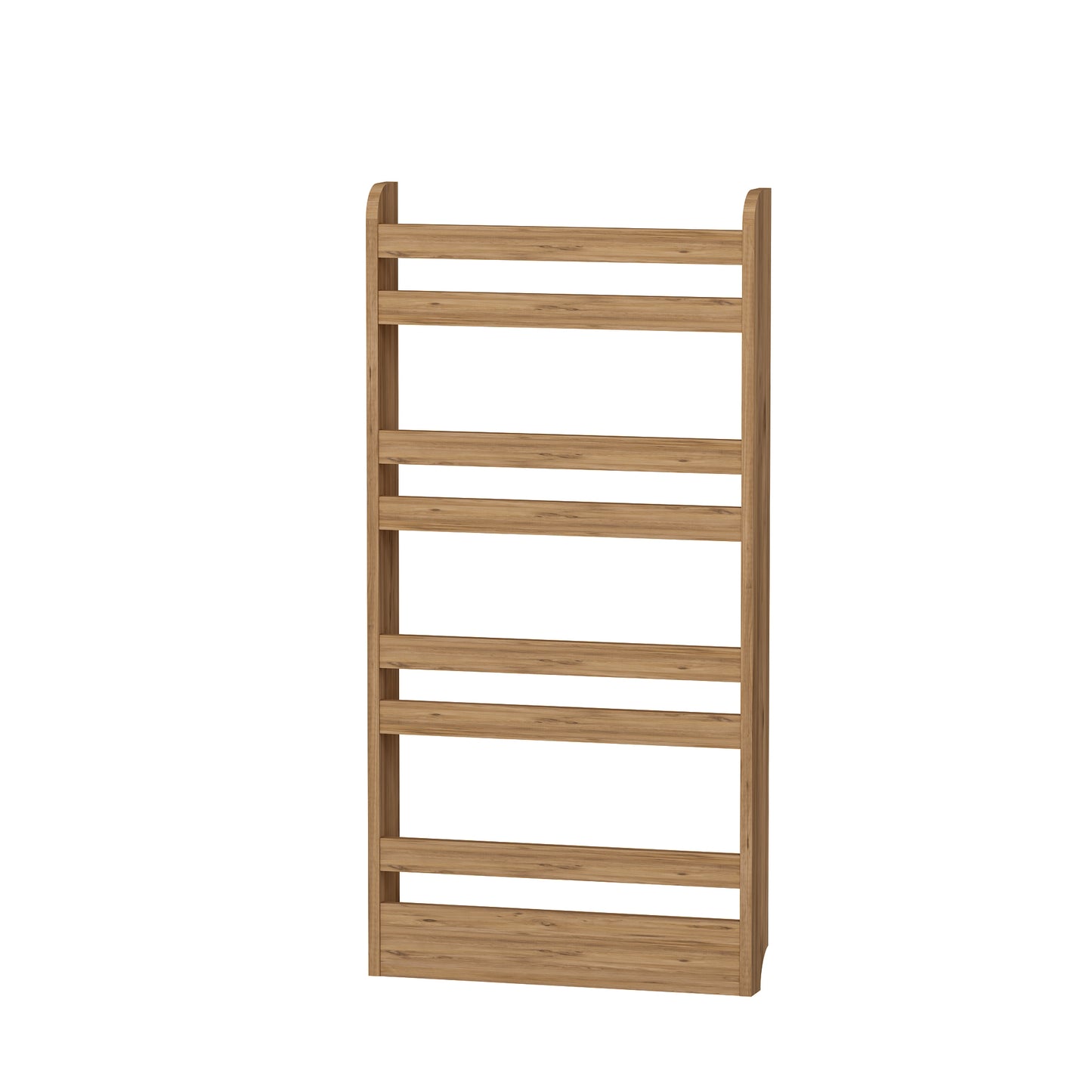 Ilaria 4 Tier Montessori Kids Bookshelf Shelving Unit