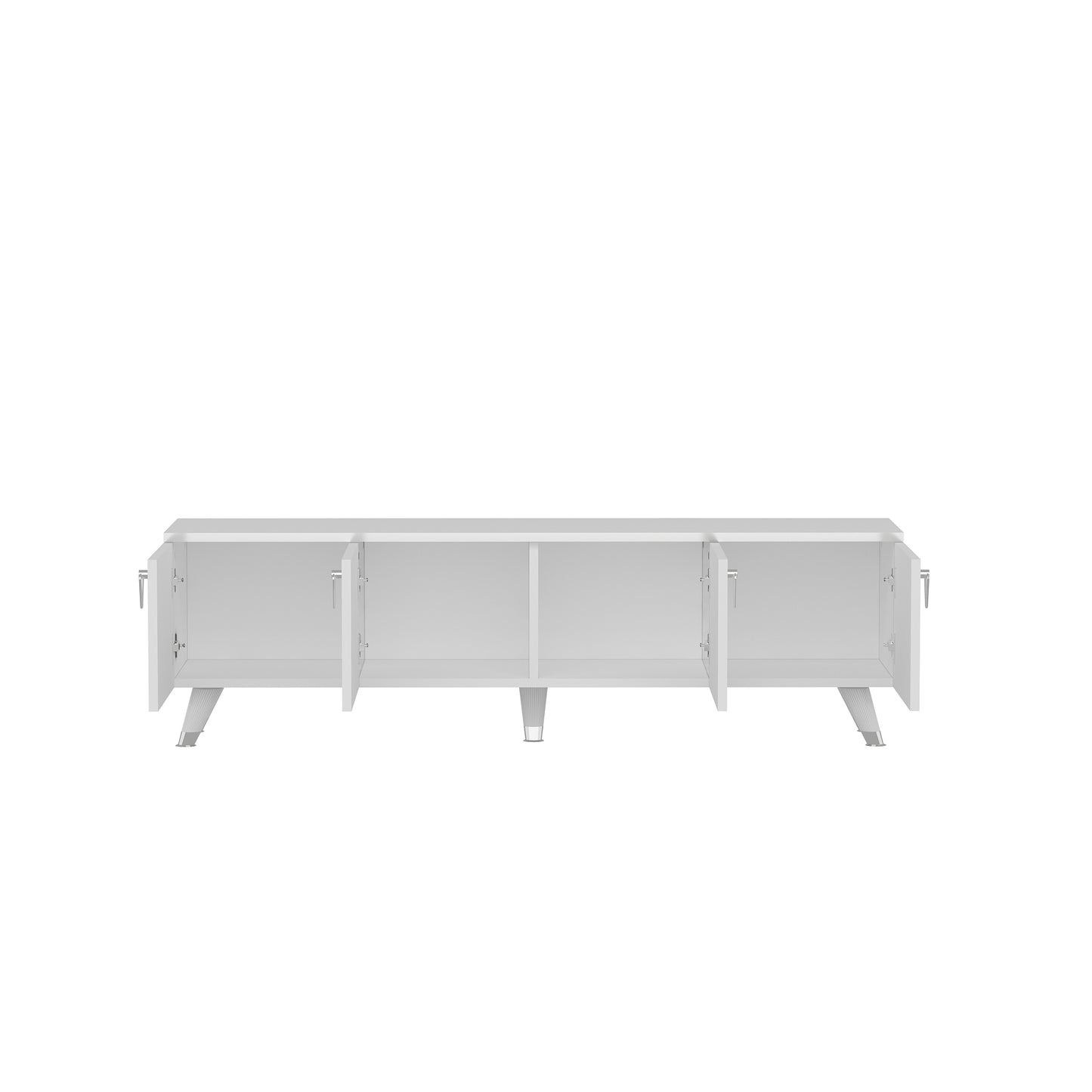 Raine TV Stand and Media Console with Cabinets
