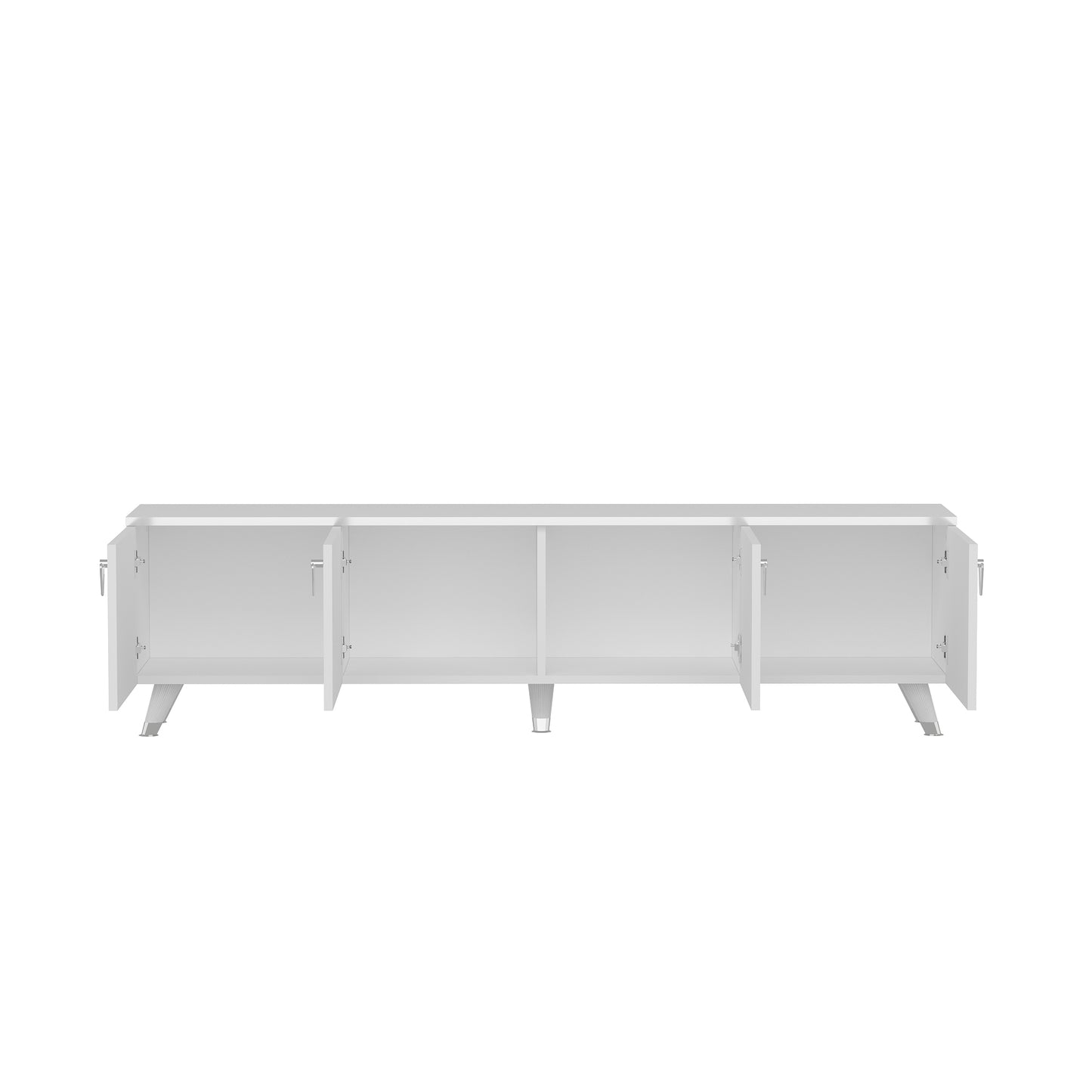 Raine TV Stand and Media Console with Cabinets