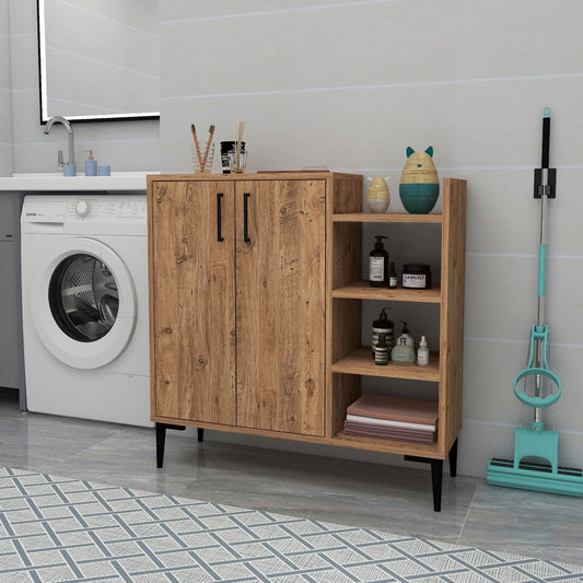 Meuble de salle de bain Matias avec étagères