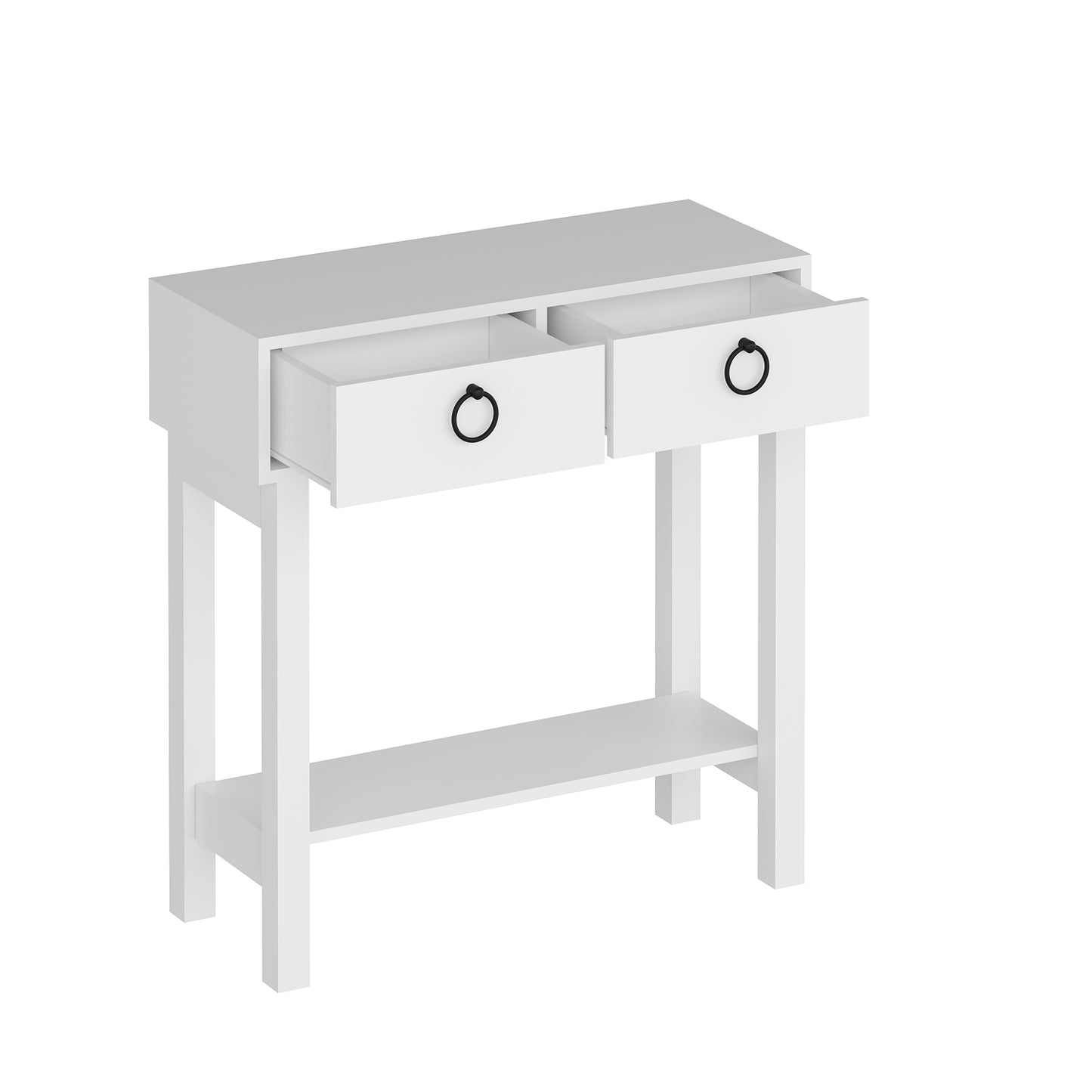 Console Table with Drawers and Shelf Stein Dresuar