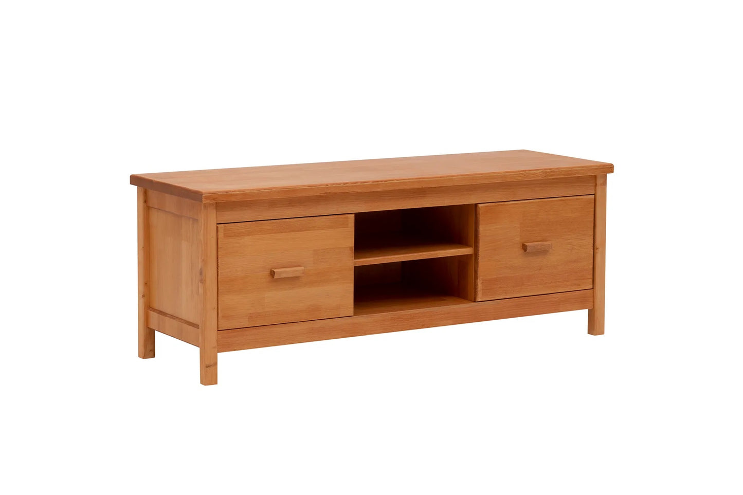 Solid Pine Wood Handmade TV Stand, Coffee Table & Bookcase - Set of 3 Dawn