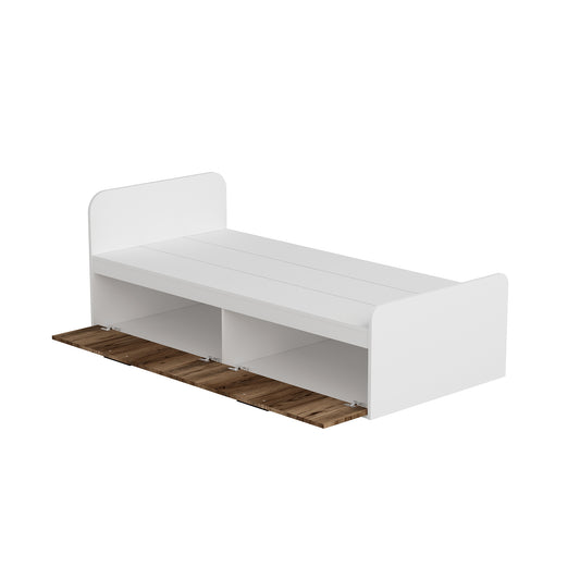 Cama Viola, estructura de cama con cabecero