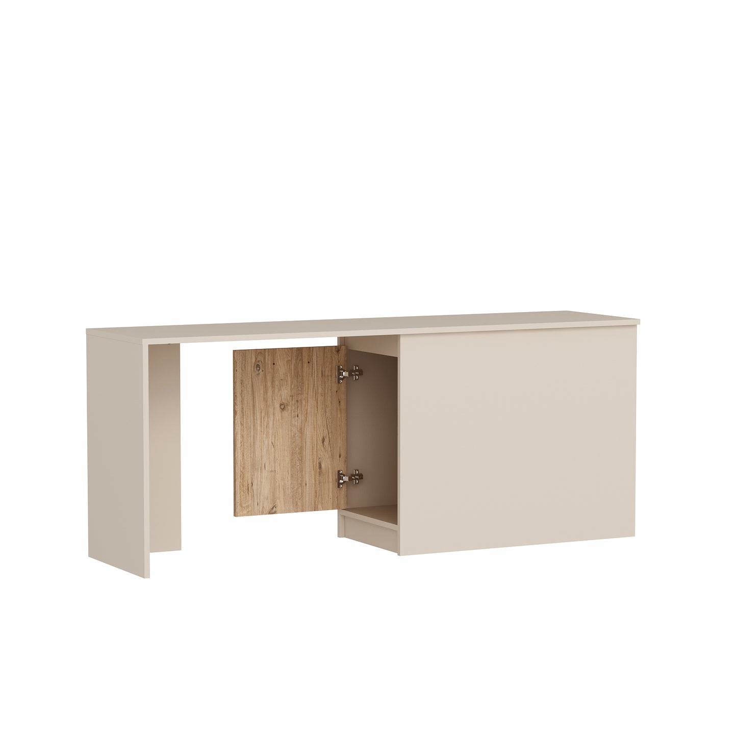 Viola Computer Desk with Cabinet