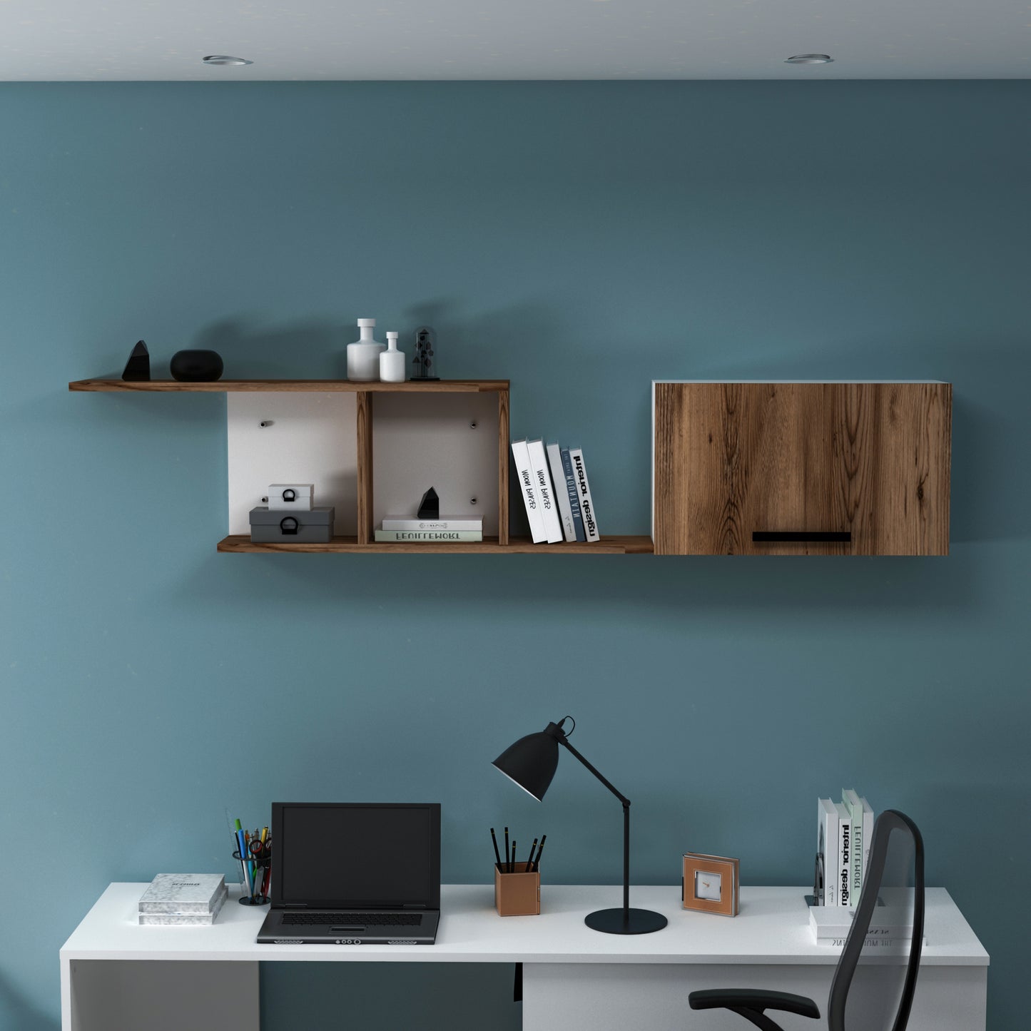 Viola Wall Mounted Shelving Unit