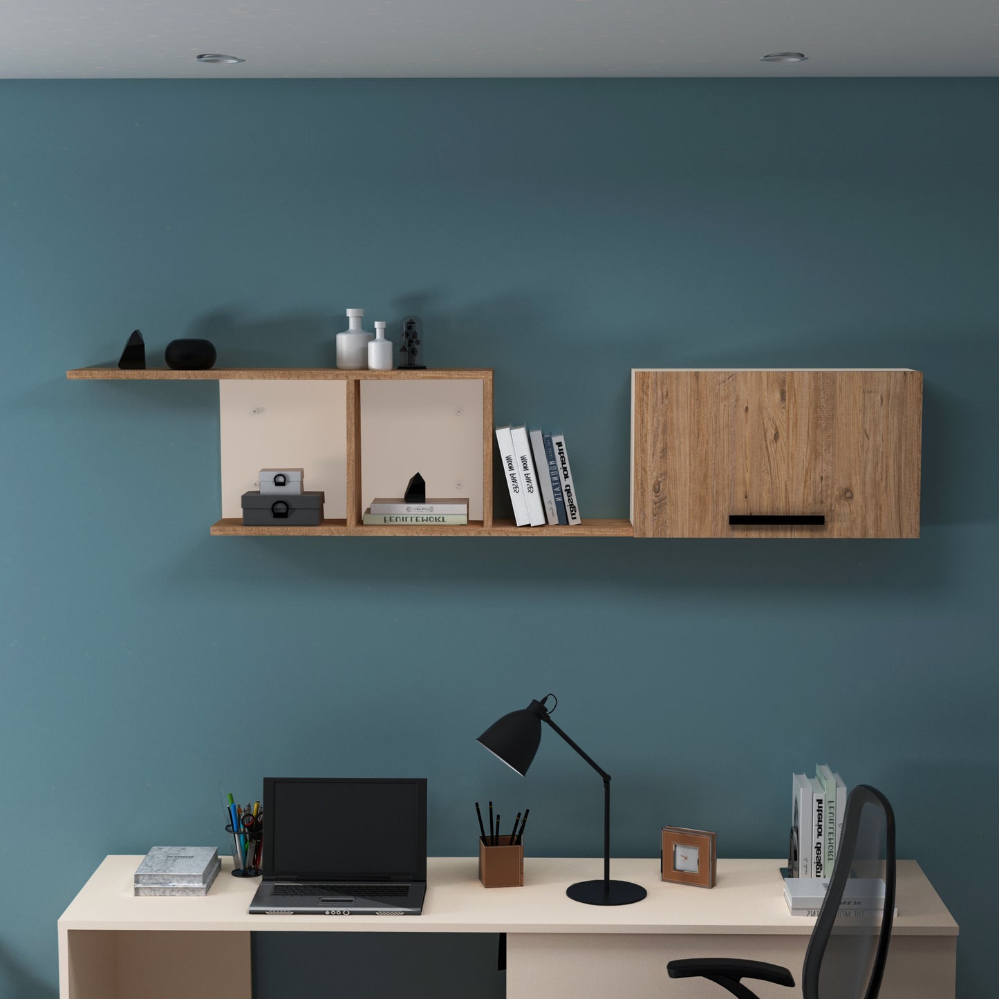 Viola Wall Mounted Shelving Unit