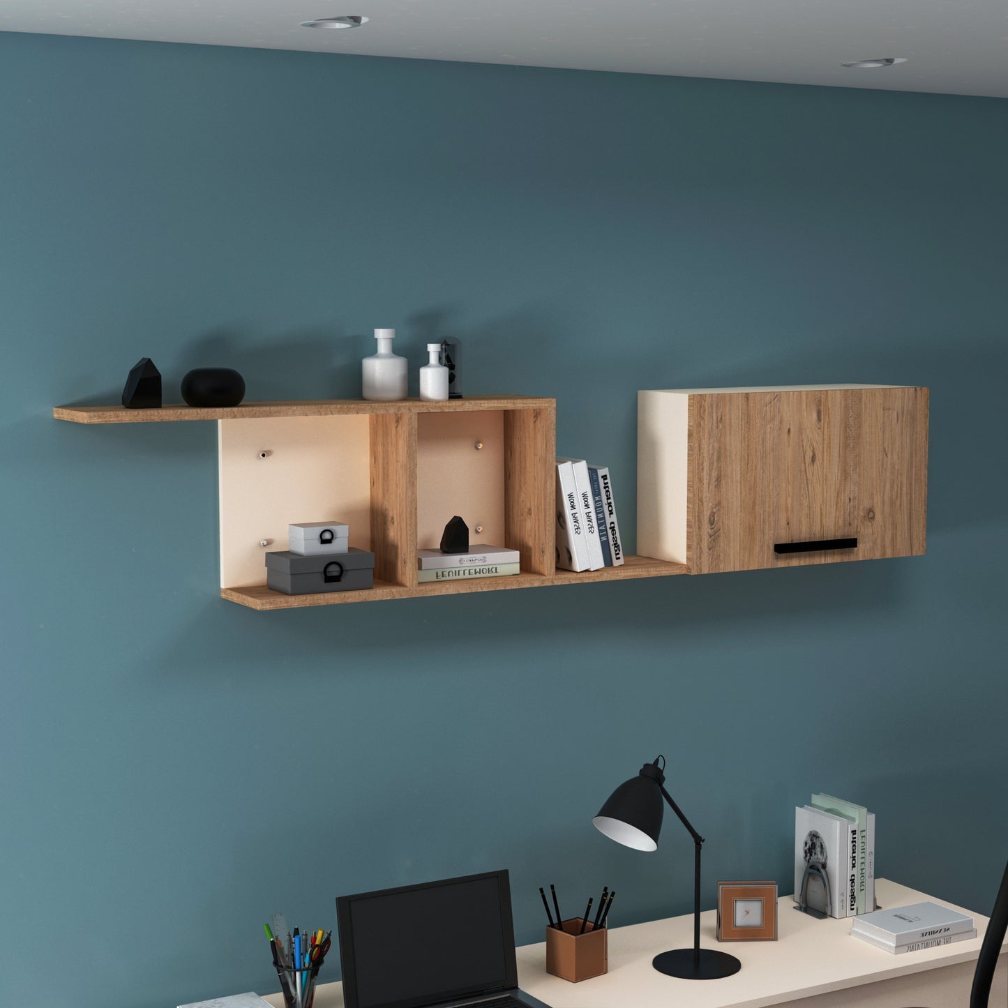 Viola Wall Mounted Shelving Unit