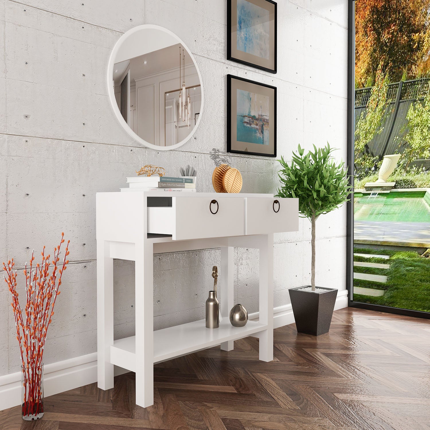 table, hallway table, entryway table, dresuar, console table