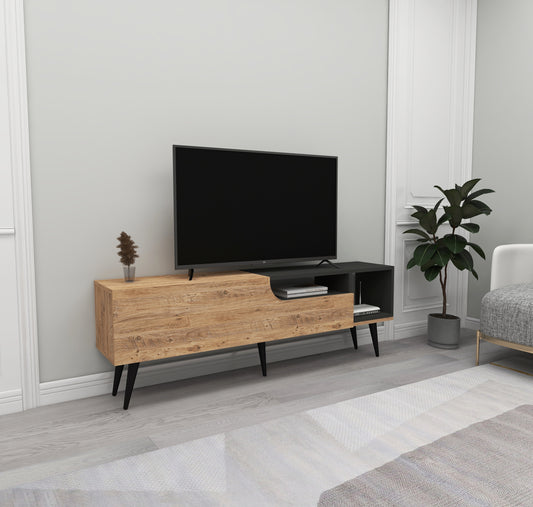 TV Stand, Media Console, TV cabinet, Wooden TV Stand, Media Stand, TV Lowboard, Entertainment Center, Wood TV Unit, TV Board, TV Table, Media Center, Living Room, Furniture