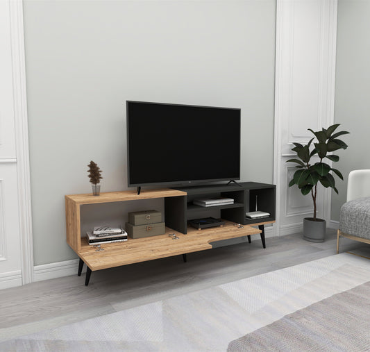 TV Stand, Media Console, TV cabinet, Wooden TV Stand, Media Stand, TV Lowboard, Entertainment Center, Wood TV Unit, TV Board, TV Table, Media Center, Living Room, Furniture