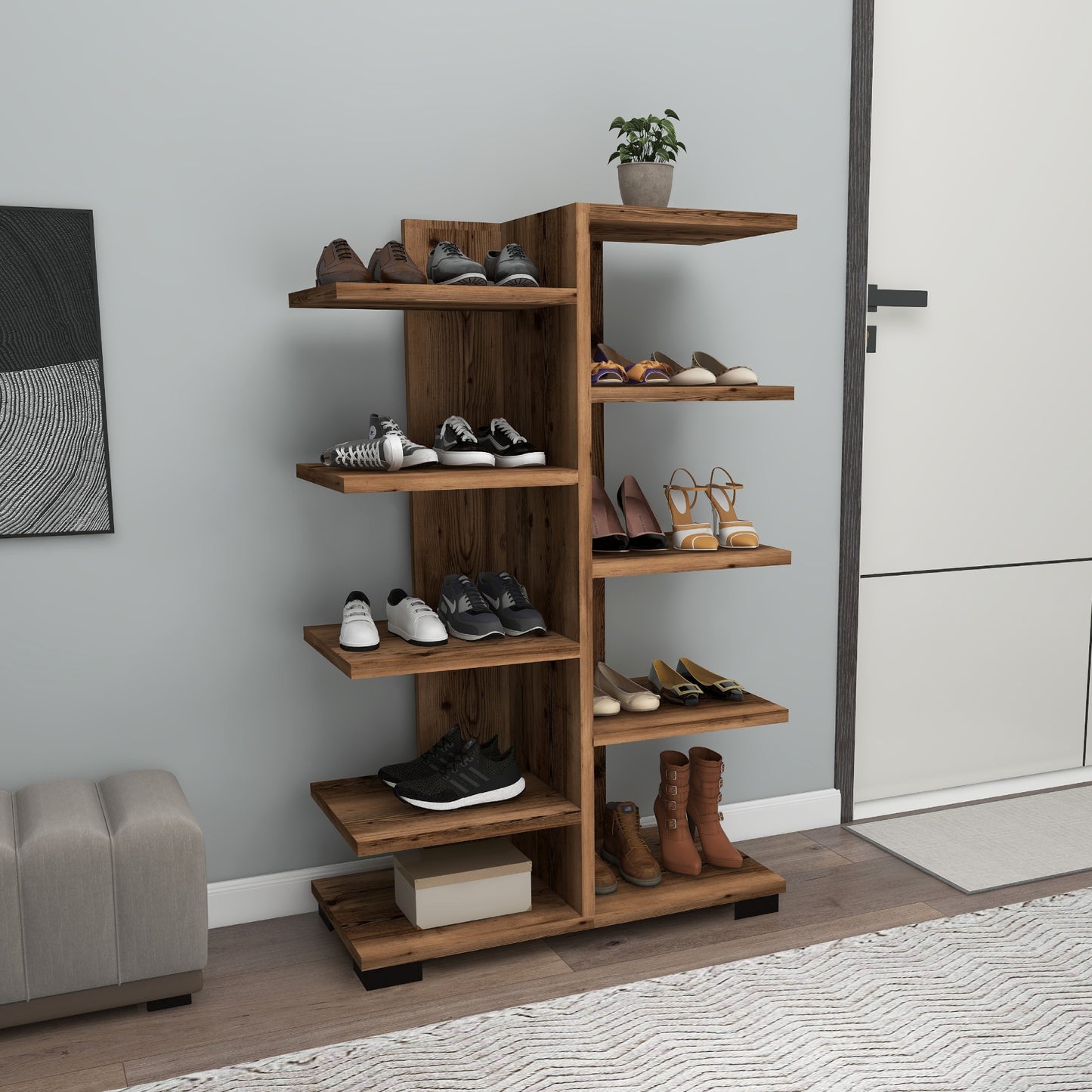 Shoe Storage Shelf Albina