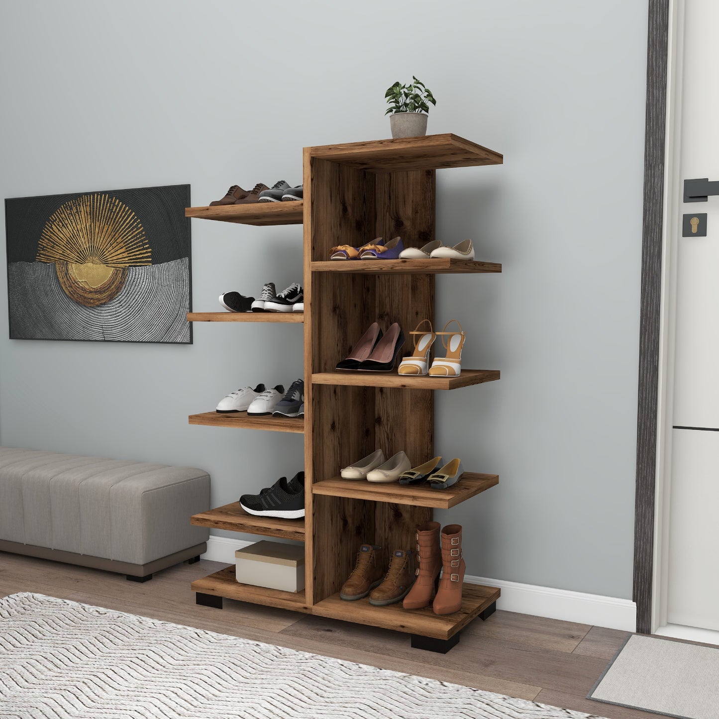 Shoe Storage Shelf Albina