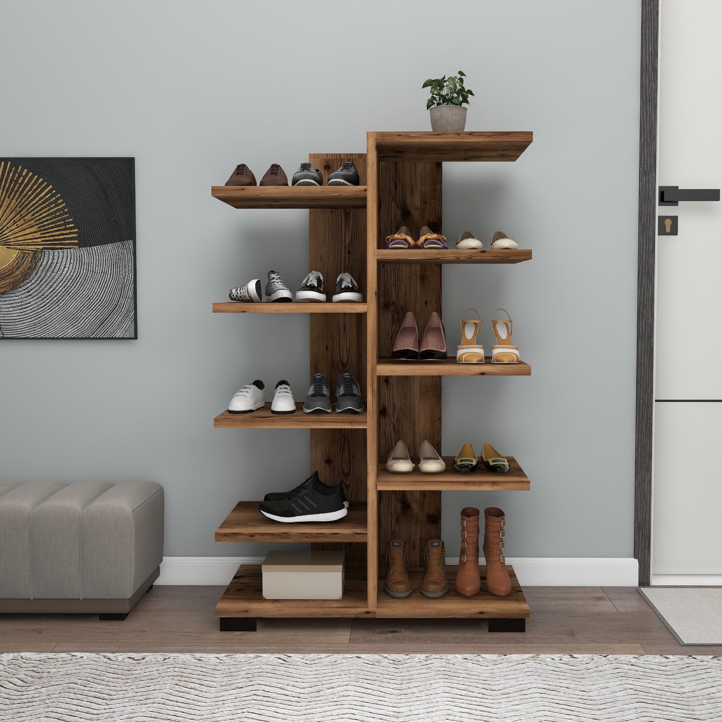 Shoe Storage Shelf Albina