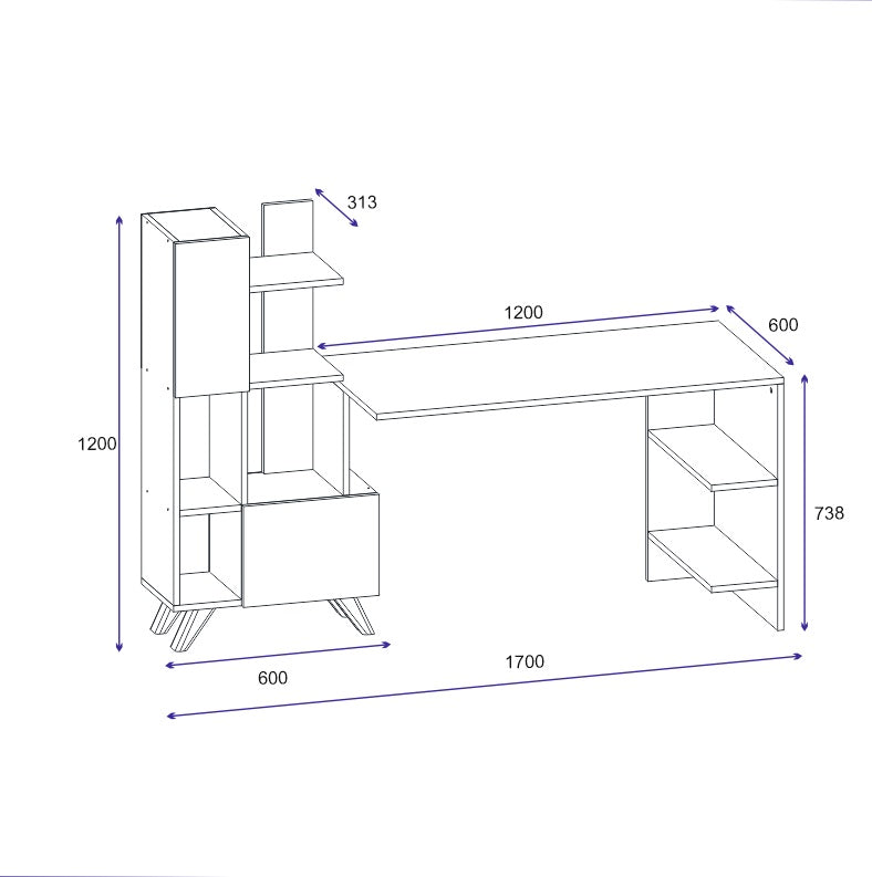 writing desk, study desk, PC desk, computer desk, study board