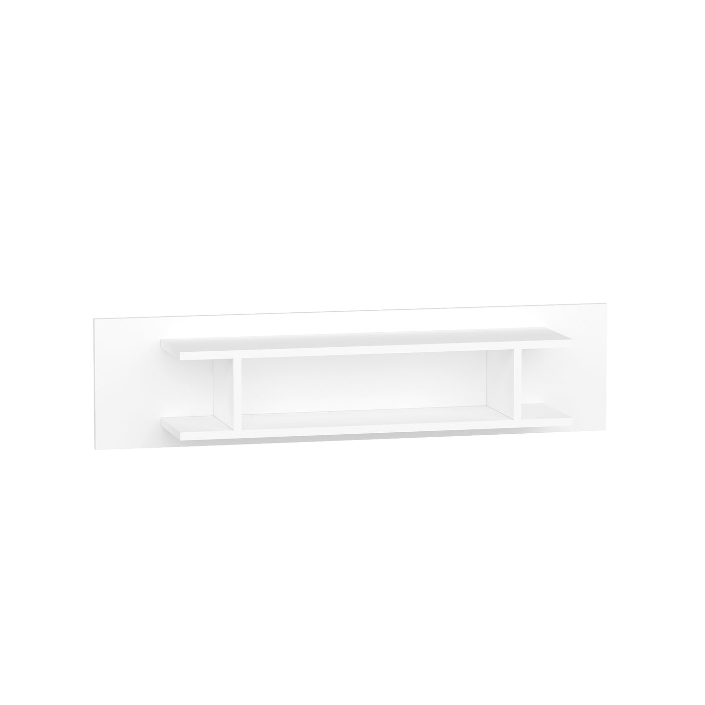 Amanda Floating TV Stand with Shelves
