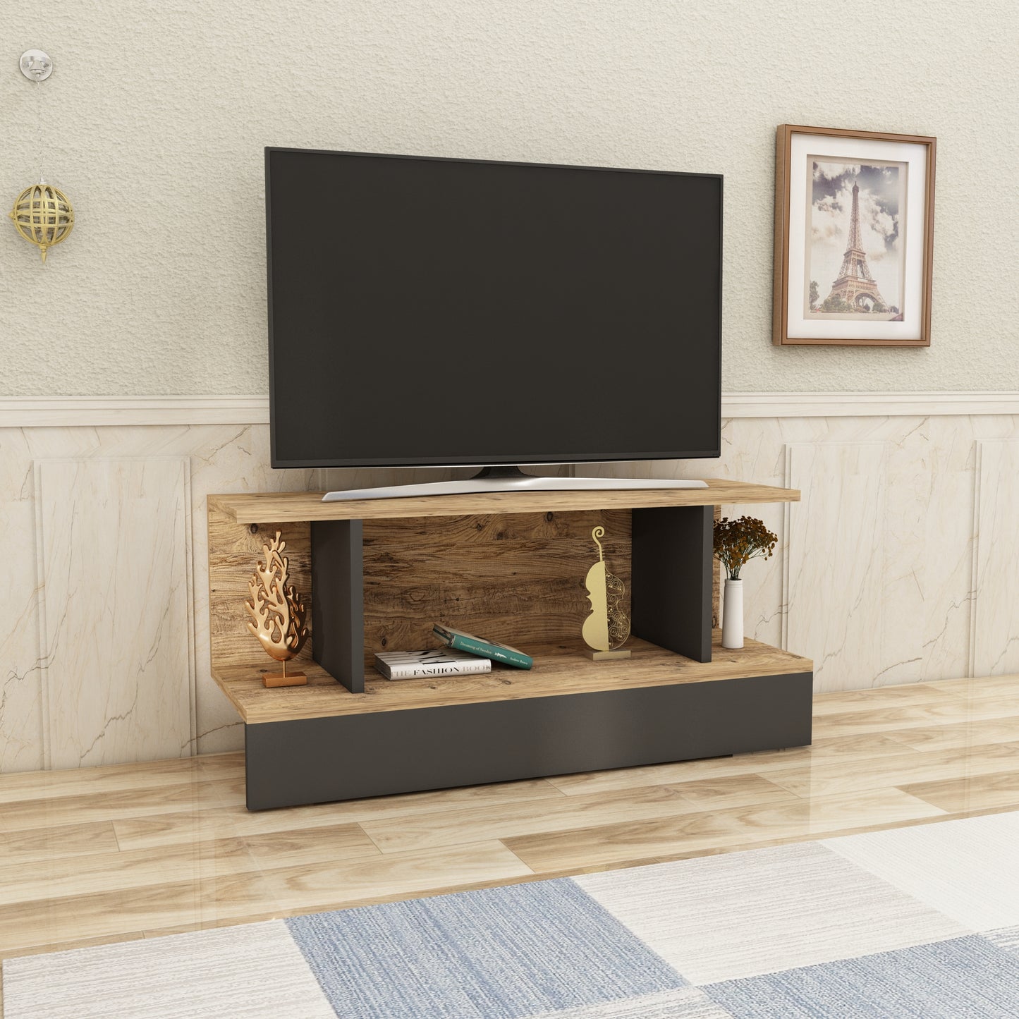 TV Stand, Media Console, TV cabinet, Wooden TV Stand, Media Stand, TV Lowboard, Entertainment Center, Wood TV Unit, TV Board, TV Table, Media Center, Living Room, Furniture