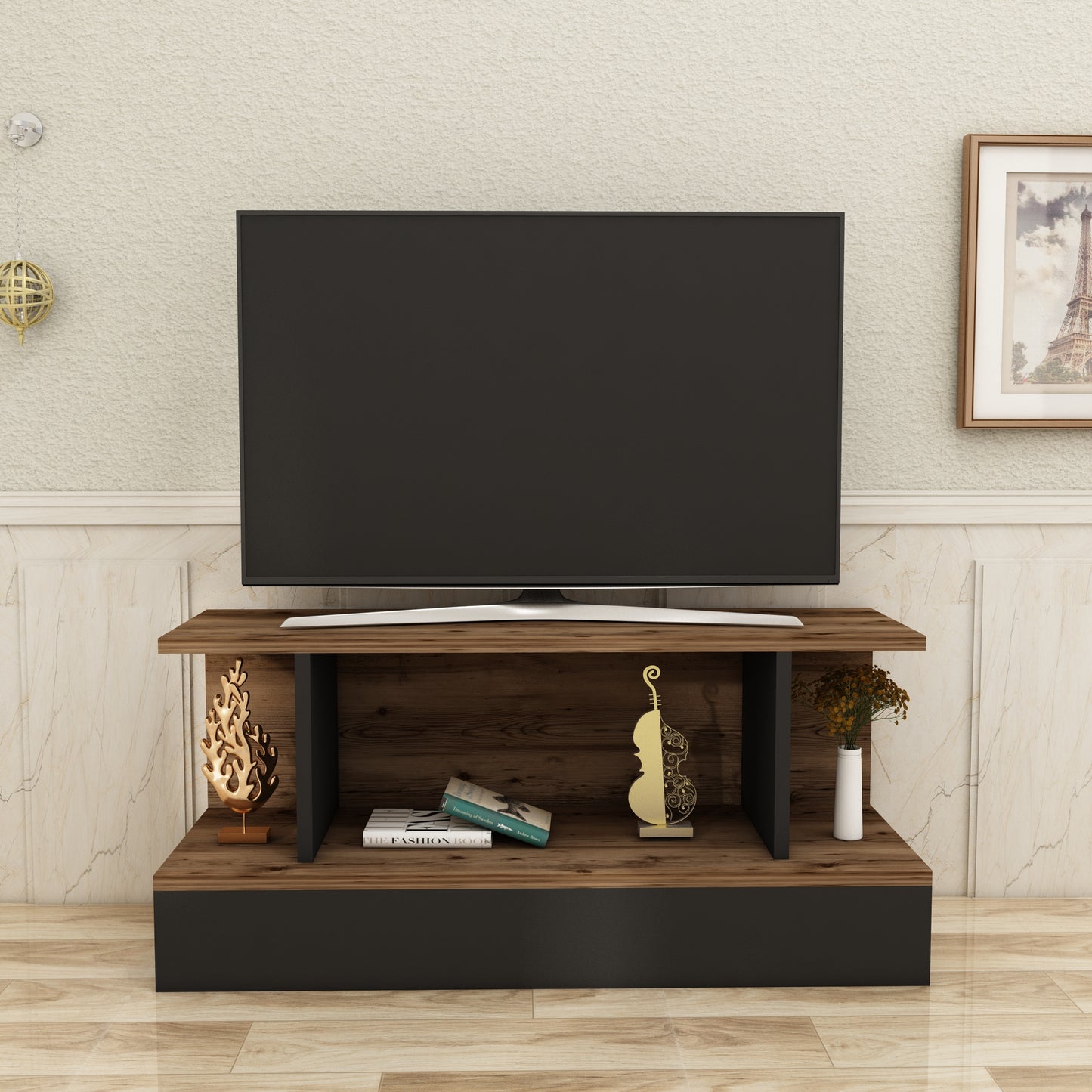 TV Stand, Media Console, TV cabinet, Wooden TV Stand, Media Stand, TV Lowboard, Entertainment Center, Wood TV Unit, TV Board, TV Table, Media Center, Living Room, Furniture