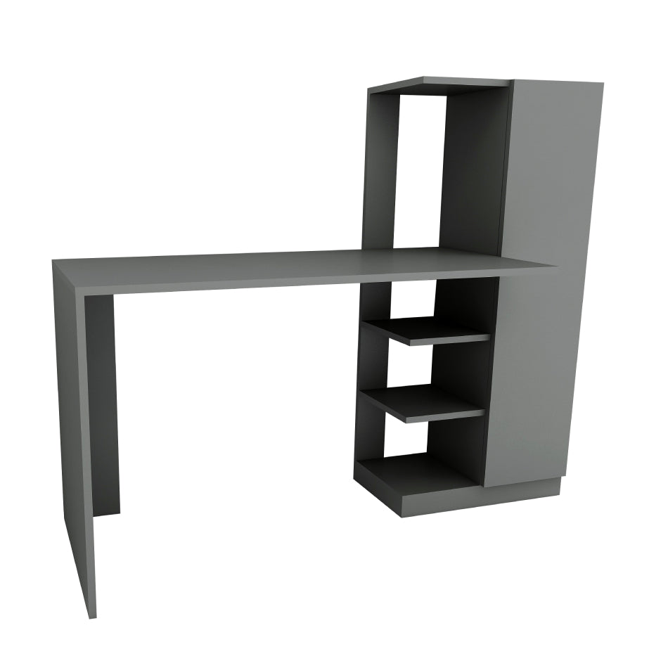 Severus Computer Desk with Shelves
