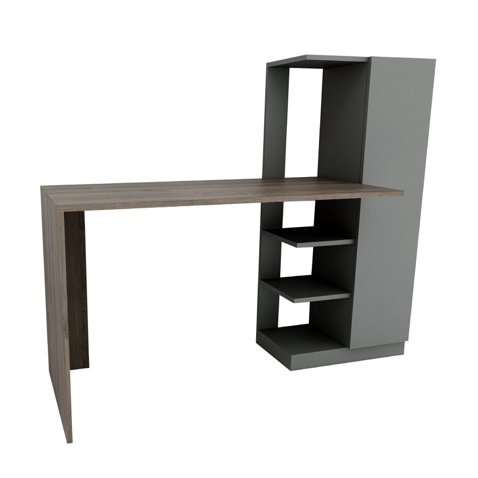 Severus Computer Desk with Shelves