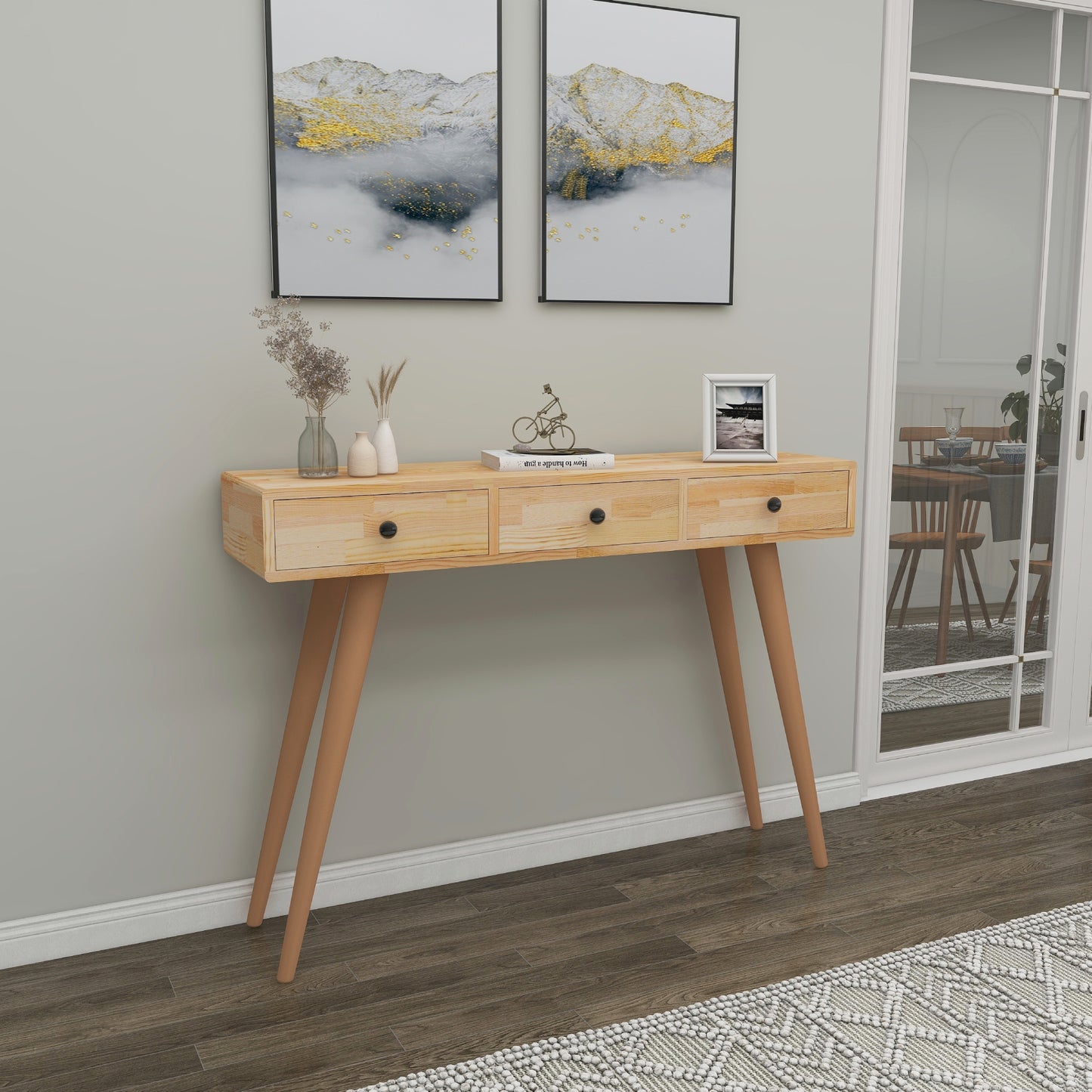 dresuar, console table, vanity table, console, table, hallway table, side table, living room, bedroom table, furniture