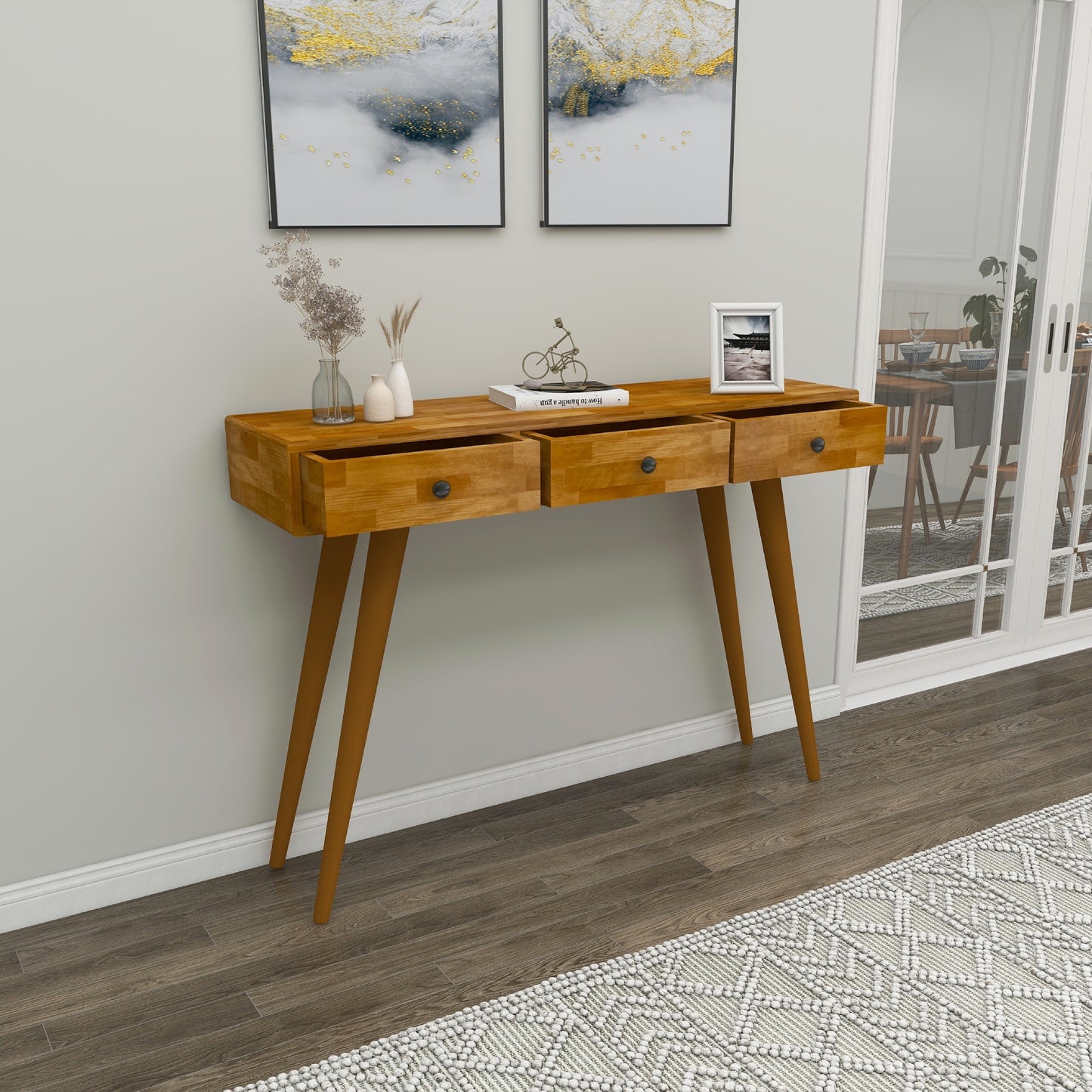dresuar, console table, vanity table, console, table, hallway table, side table, living room, bedroom table, furniture