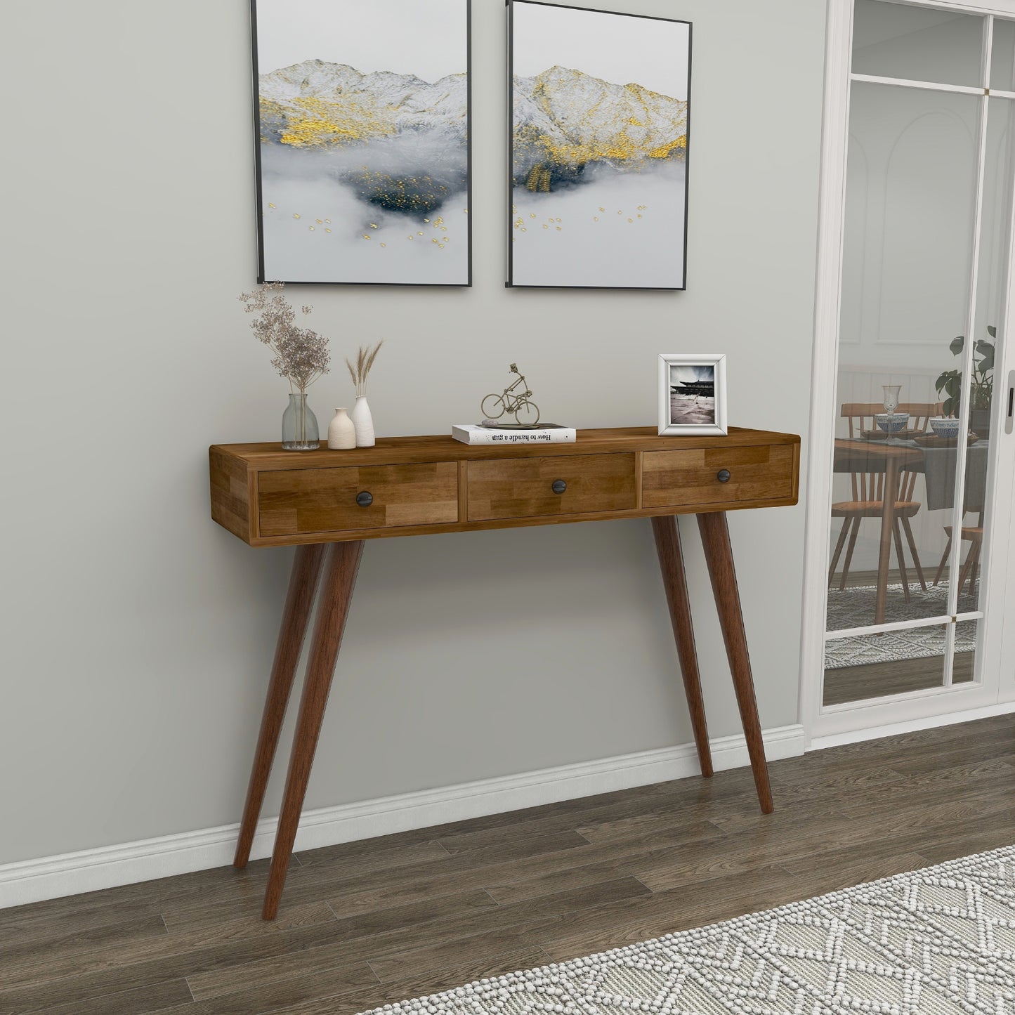 dresuar, console table, vanity table, console, table, hallway table, side table, living room, bedroom table, furniture
