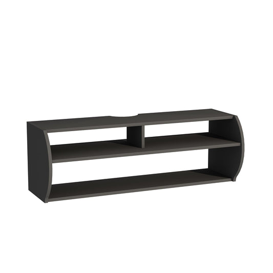 Berter Wall Mounted, Floating TV Stand with Storage Shelves - Destina Home, TV Stand, Media Console, TV cabinet, Wooden TV Stand, Media Stand, TV Lowboard, Entertainment Center, Wood TV Unit, TV Board, TV Table, Media Center, Living Room, Furniture