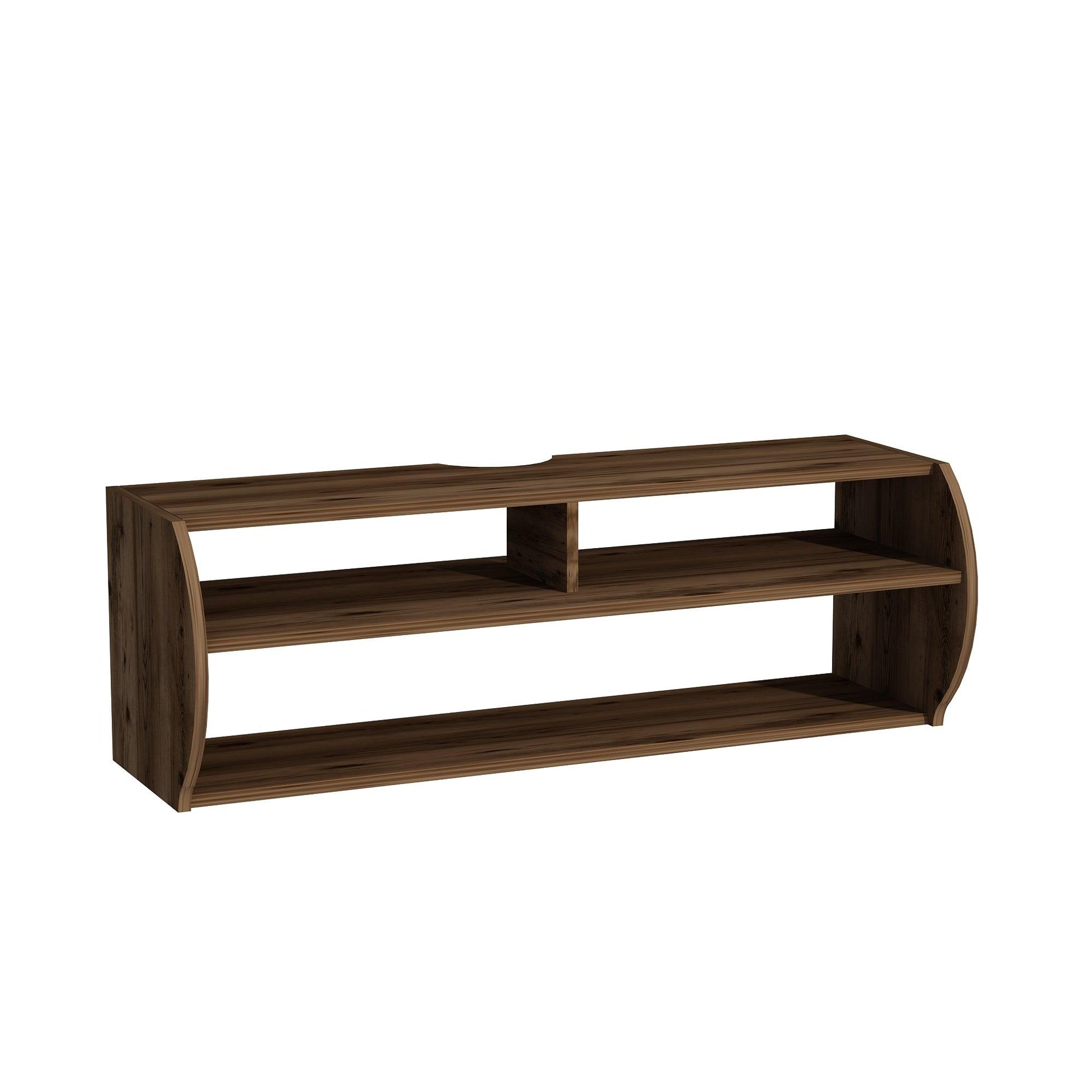 Berter Wall Mounted, Floating TV Stand with Storage Shelves - Destina Home, TV Stand, Media Console, TV cabinet, Wooden TV Stand, Media Stand, TV Lowboard, Entertainment Center, Wood TV Unit, TV Board, TV Table, Media Center, Living Room, Furniture