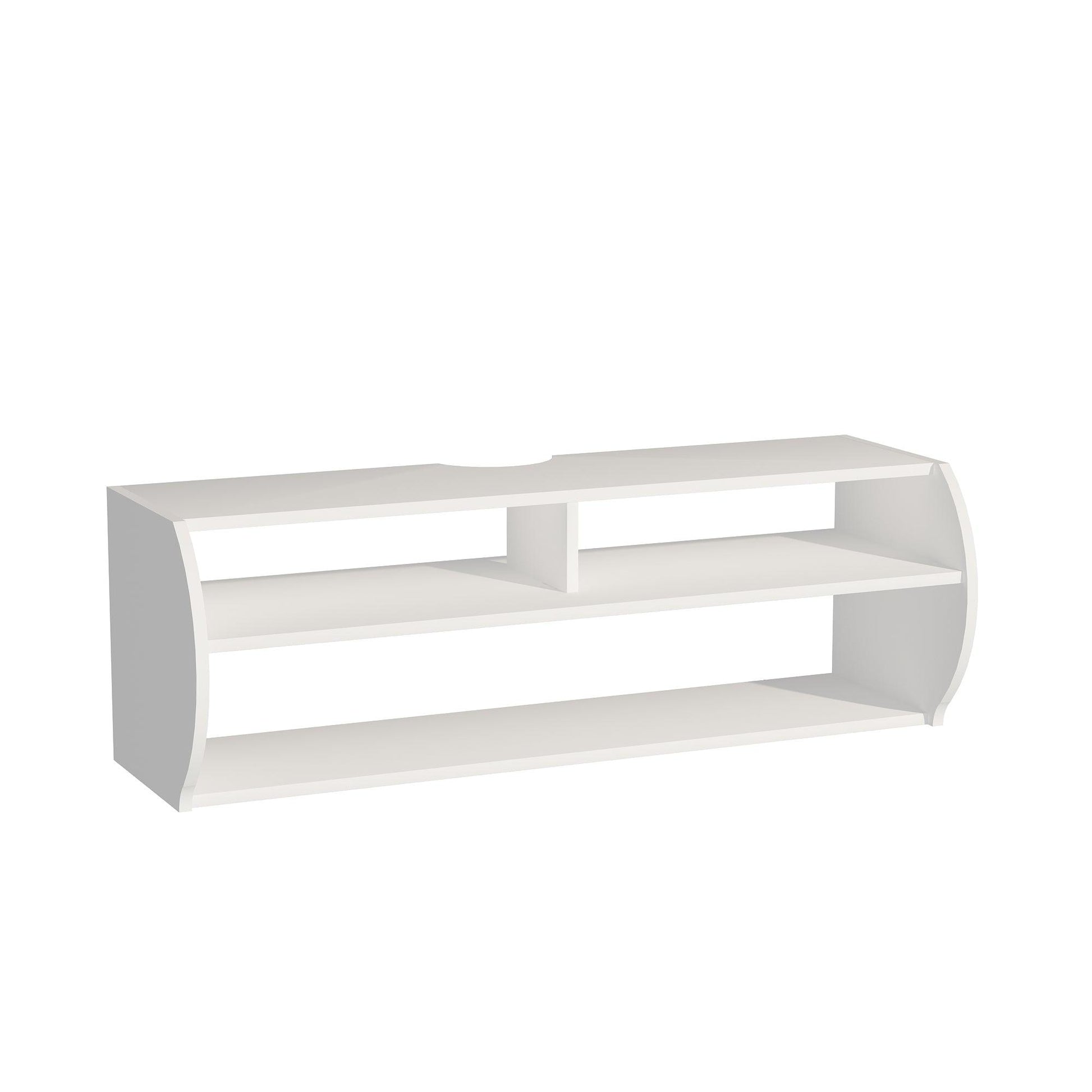 Berter Wall Mounted, Floating TV Stand with Storage Shelves - Destina Home, TV Stand, Media Console, TV cabinet, Wooden TV Stand, Media Stand, TV Lowboard, Entertainment Center, Wood TV Unit, TV Board, TV Table, Media Center, Living Room, Furniture