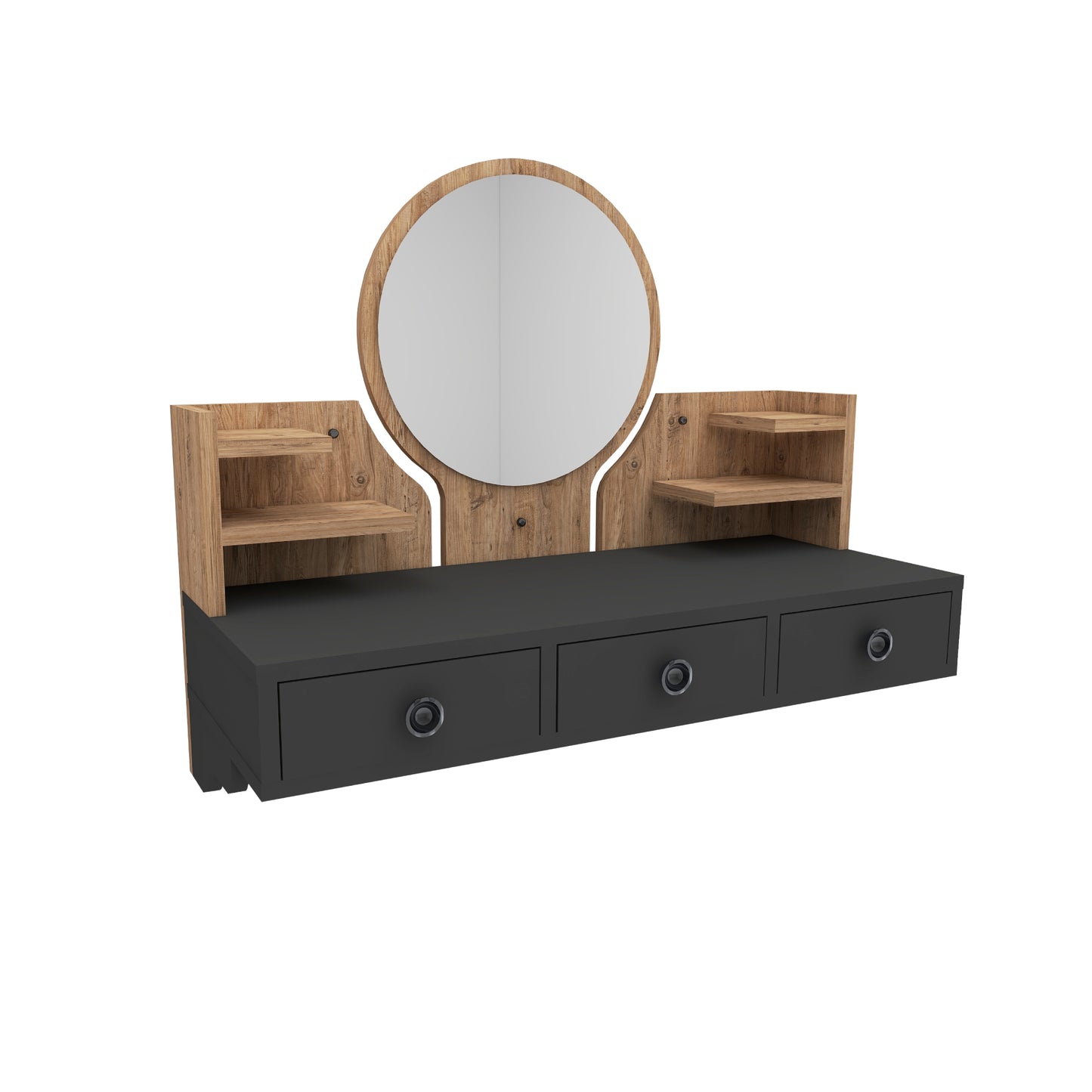 Makeup Vanity Table with Mirror-Cosmo