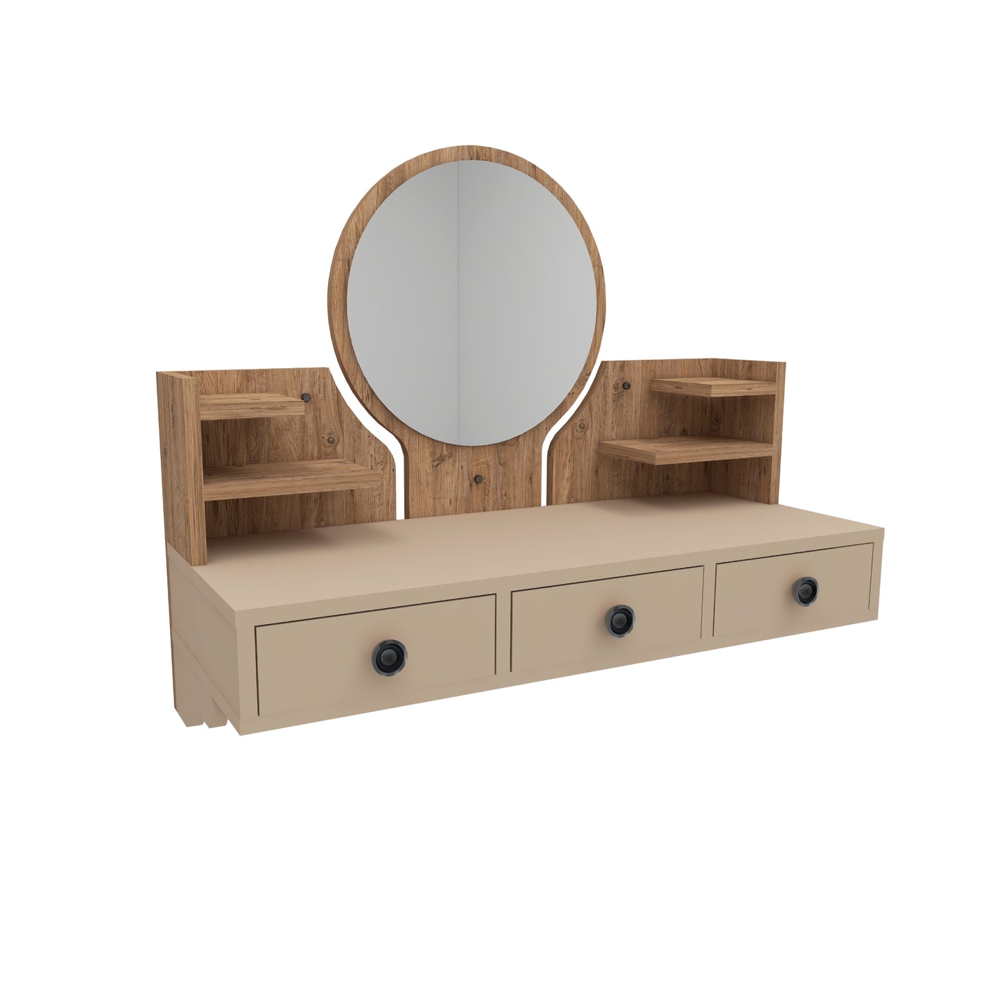 Makeup Vanity Table with Mirror-Cosmo