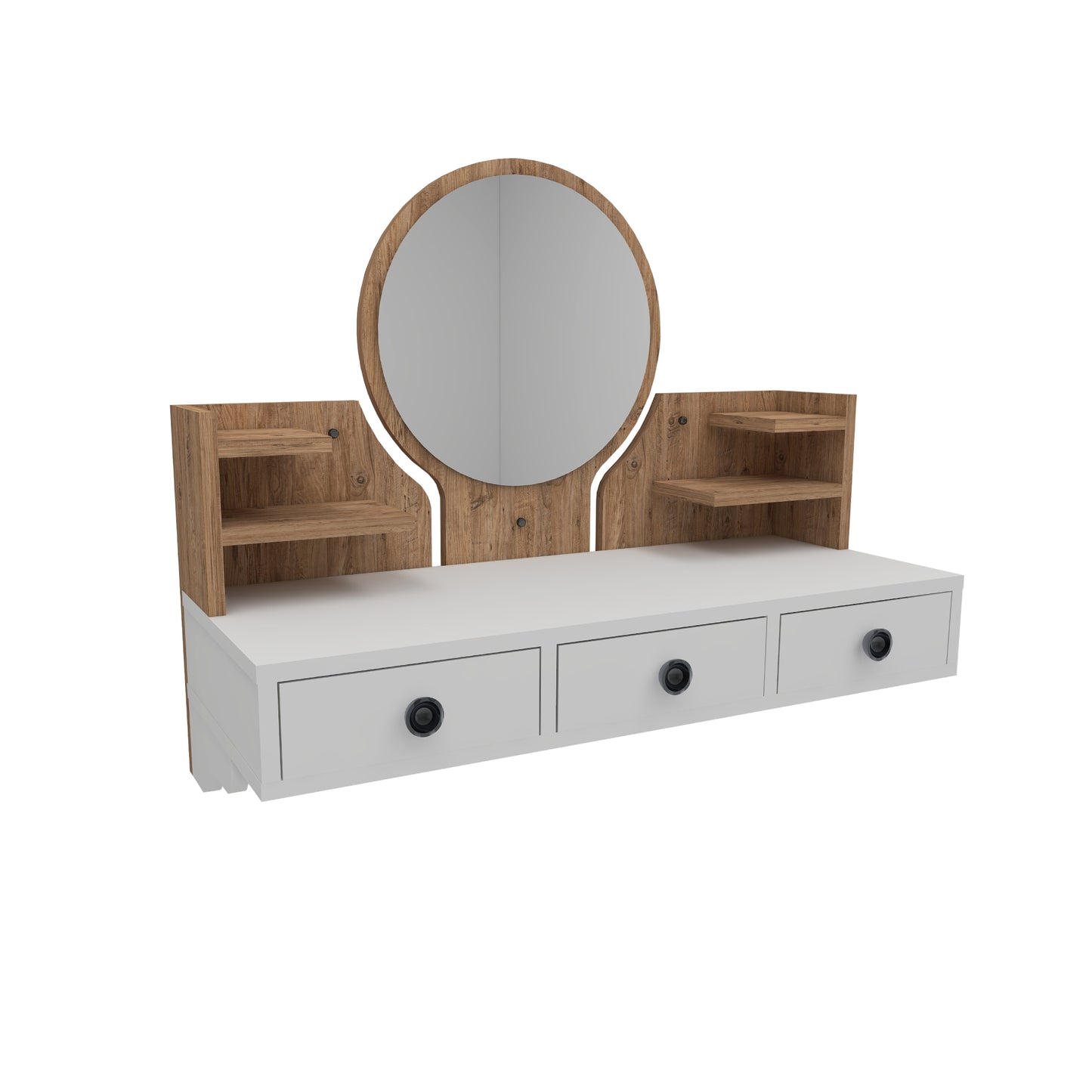 Makeup Vanity Table with Mirror-Cosmo