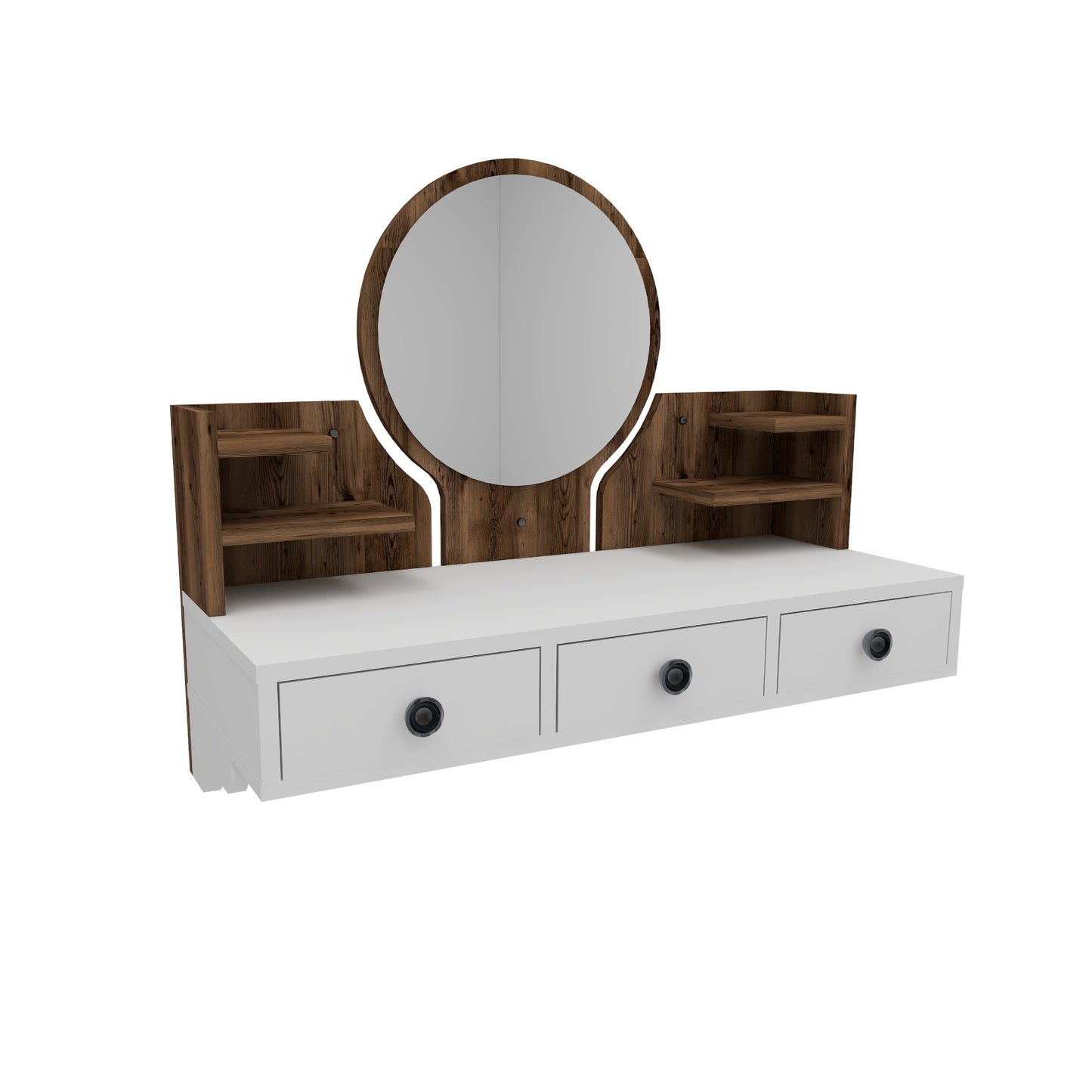 Makeup Vanity Table with Mirror-Cosmo