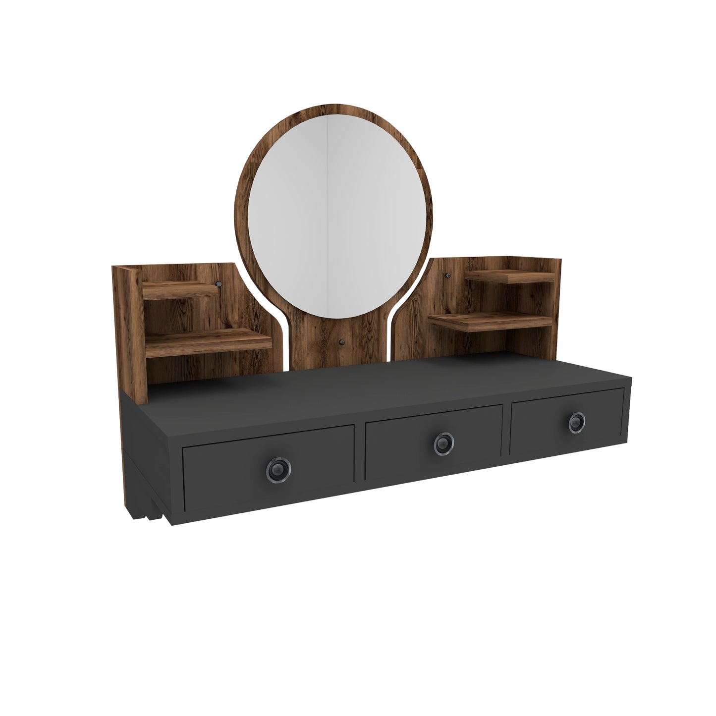 Makeup Vanity Table with Mirror-Cosmo