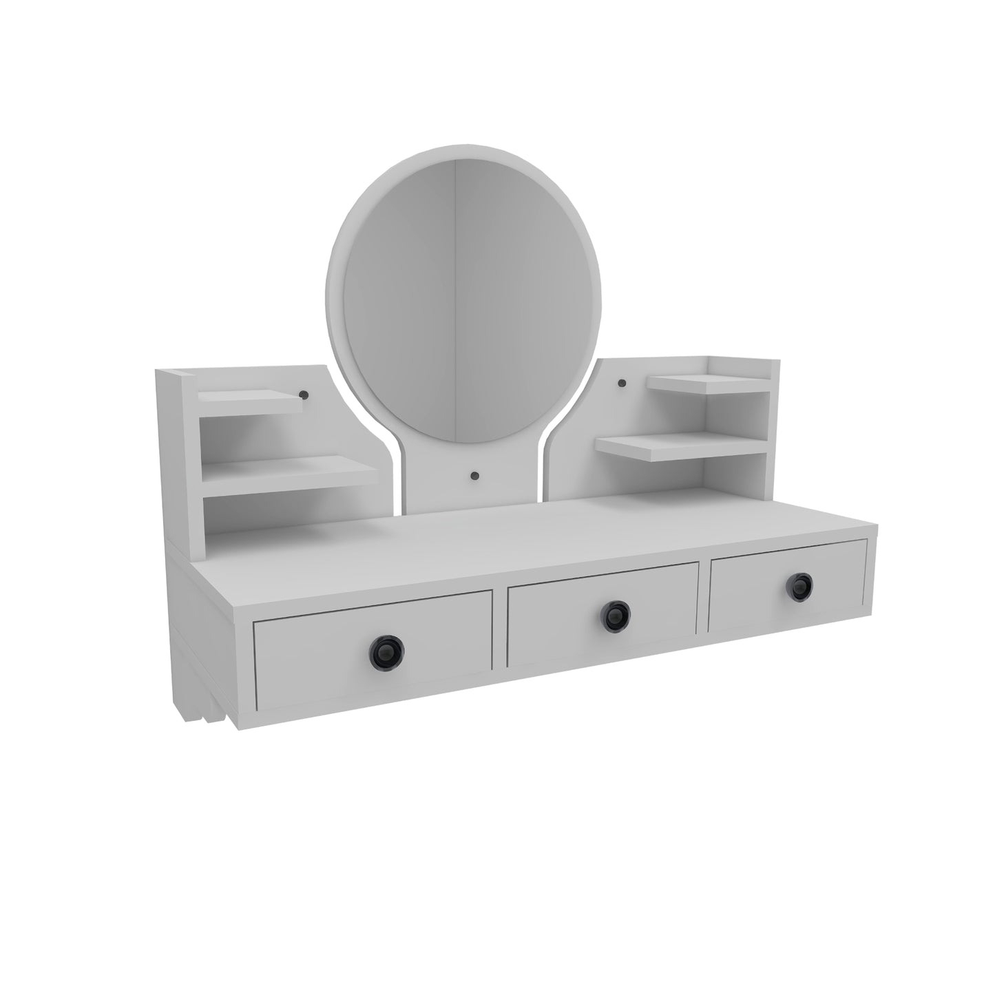 Makeup Vanity Table with Mirror-Cosmo