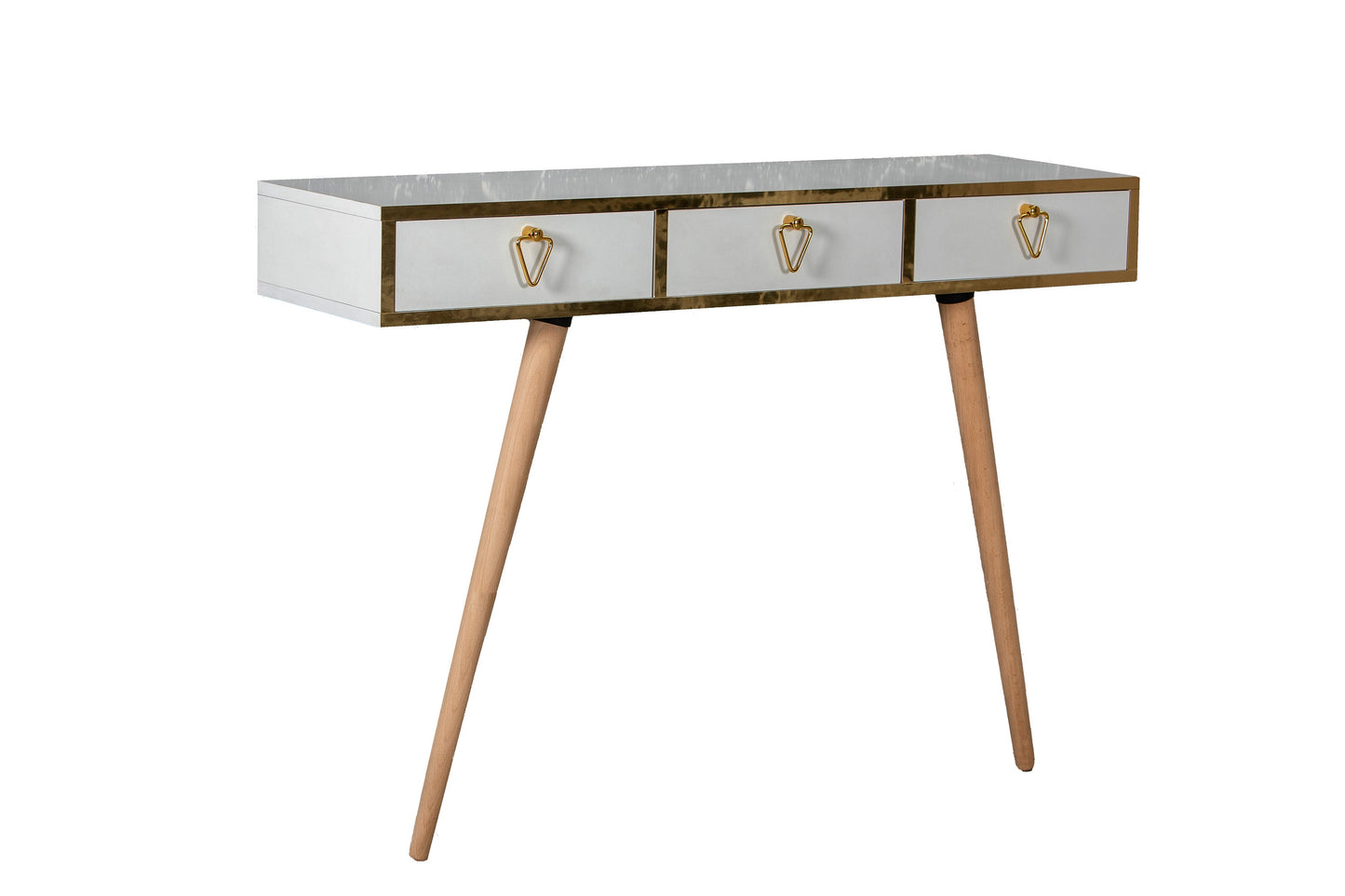 Natenga Dresuar Console Table with Three Drawers