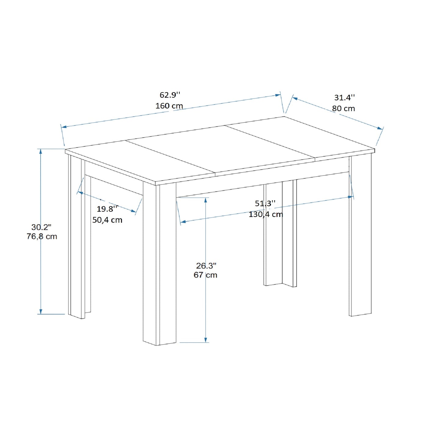 table, kitchen & dining tables, dining tables & seating, dining table