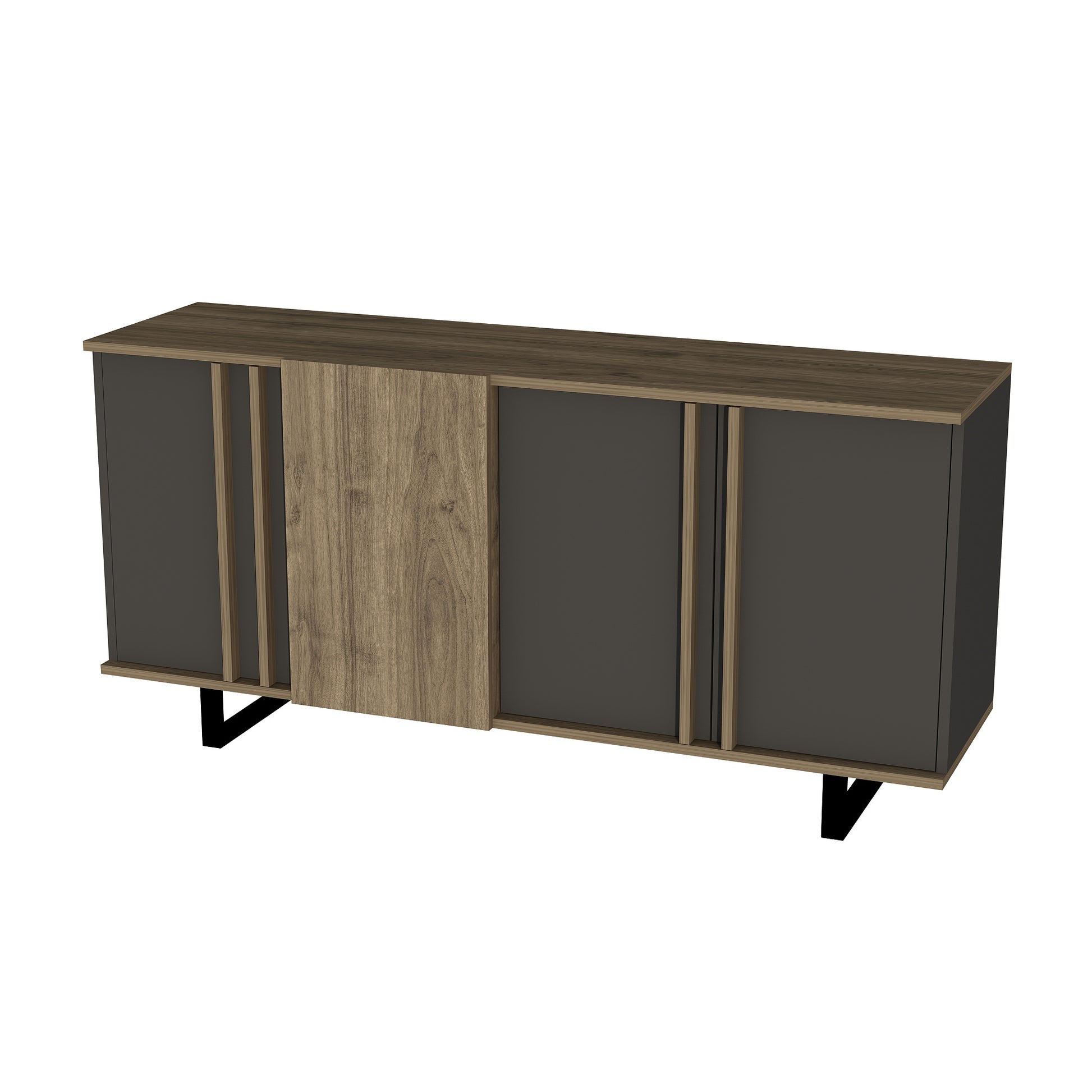 storage cabinet, sideboard, cupboard, credenza, console, closet, cellarette, buffet